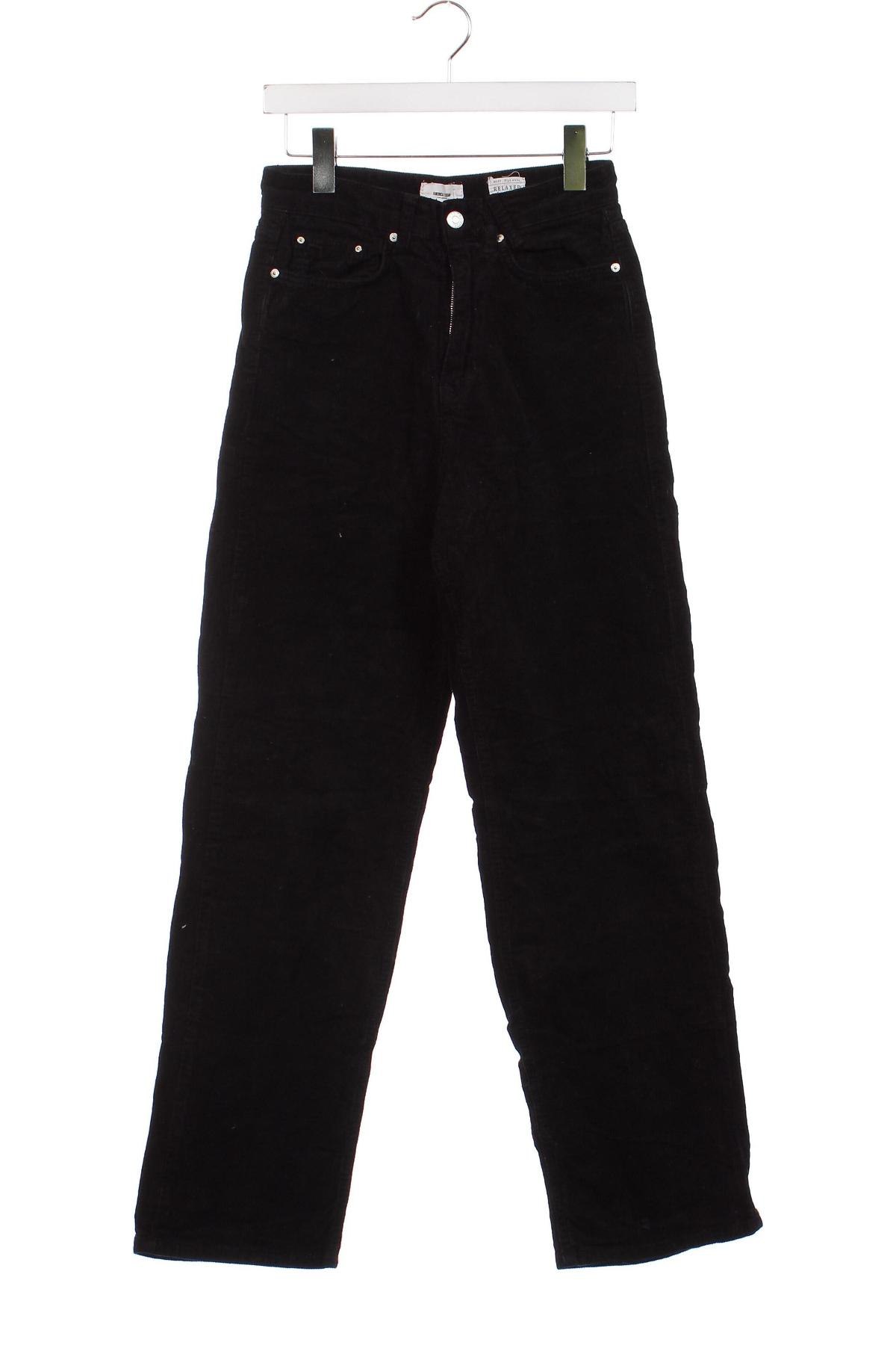 Дамски джинси America Today, Размер XS, Цвят Черен, Цена 5,80 лв.