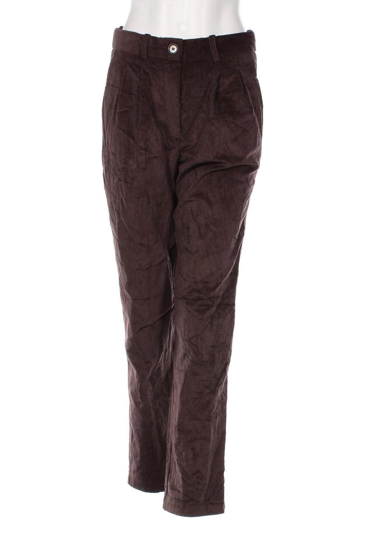Γυναικείο κοτλέ παντελόνι Babaton, Μέγεθος S, Χρώμα Καφέ, Τιμή 16,40 €
