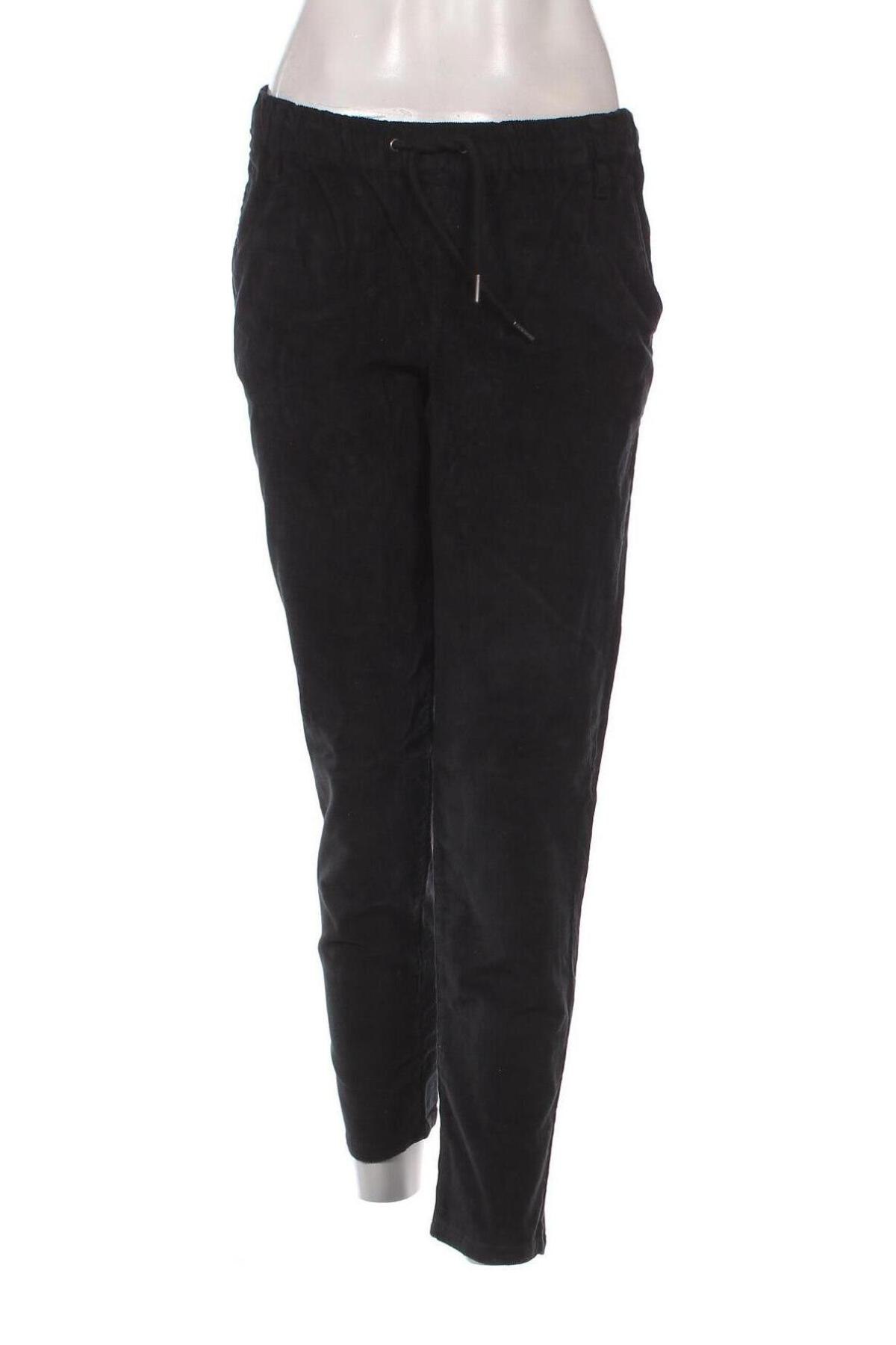 Γυναικείο κοτλέ παντελόνι Bpc Bonprix Collection, Μέγεθος M, Χρώμα Μαύρο, Τιμή 17,94 €