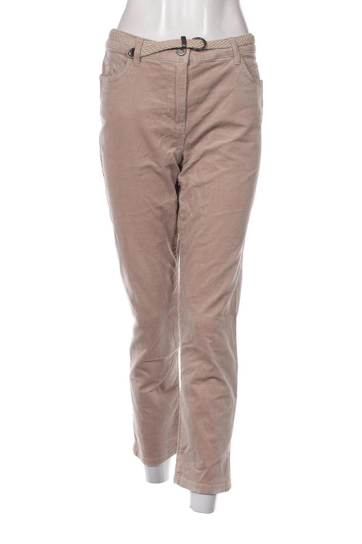 Damen Cordhose Canda, Größe M, Farbe Beige, Preis 3,23 €