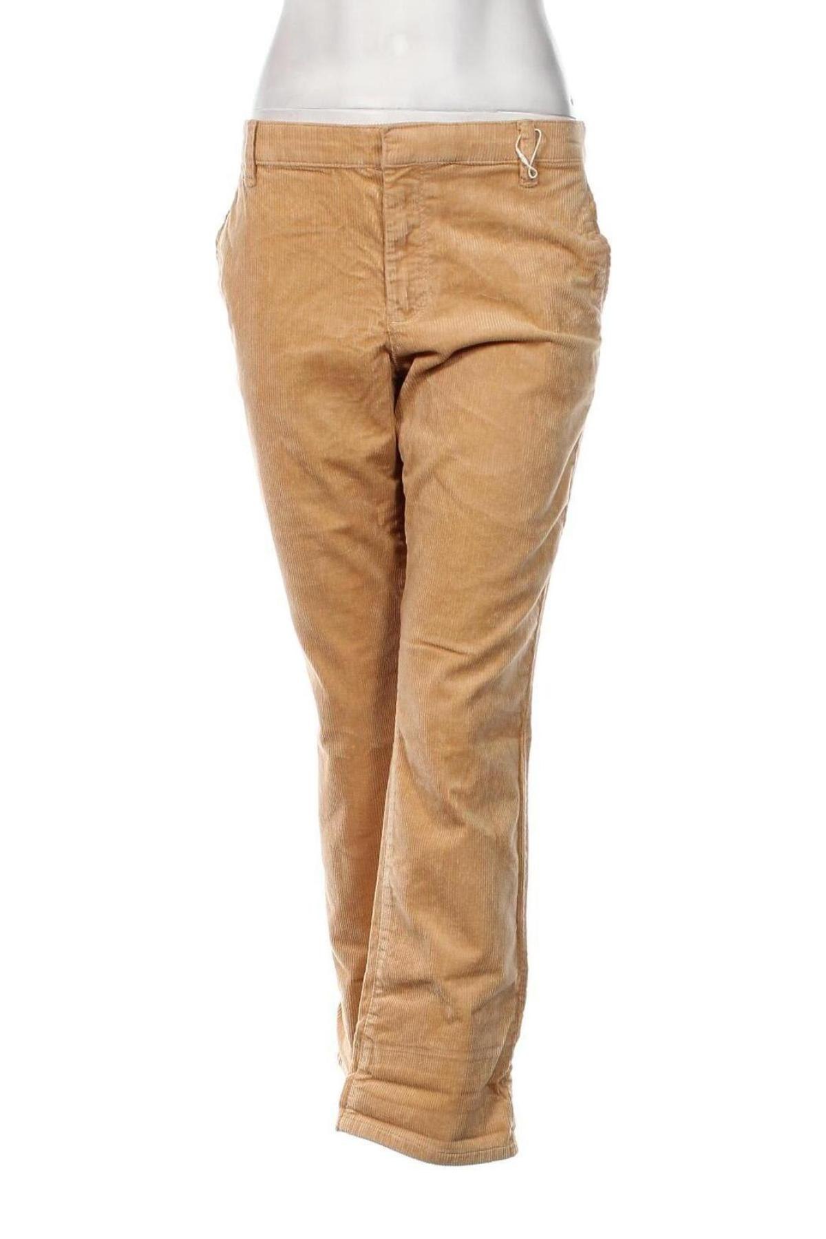 Γυναικείο κοτλέ παντελόνι Esprit, Μέγεθος L, Χρώμα  Μπέζ, Τιμή 7,19 €