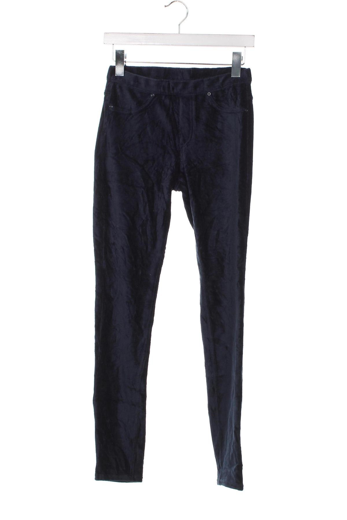 Γυναικείο κοτλέ παντελόνι Goldenpoint, Μέγεθος XS, Χρώμα Μπλέ, Τιμή 2,54 €