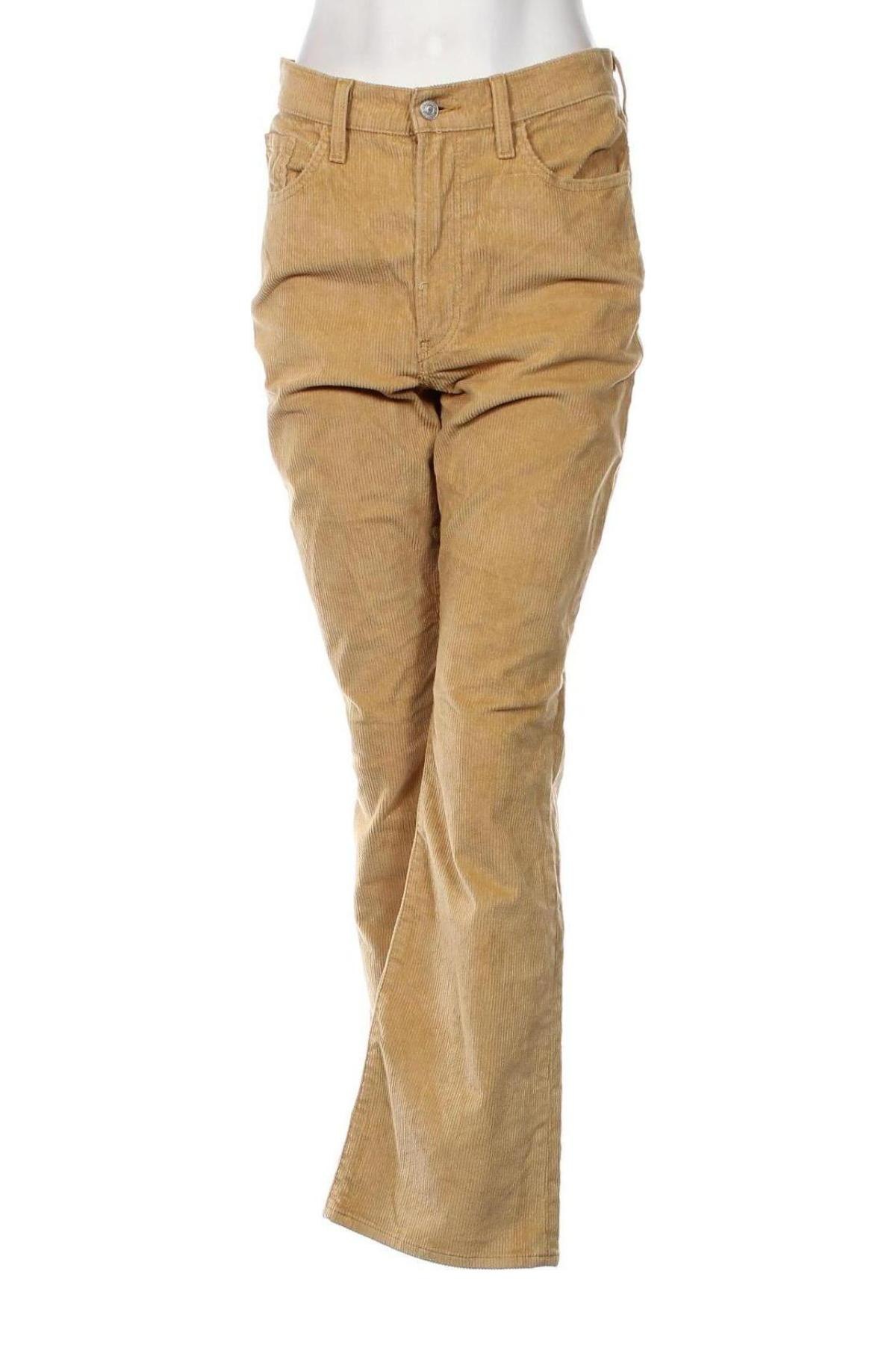 Γυναικείο κοτλέ παντελόνι Levi's, Μέγεθος M, Χρώμα  Μπέζ, Τιμή 42,06 €