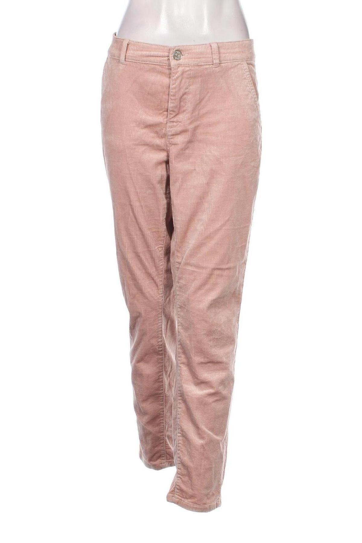Pantaloni de velvet de femei Mac, Mărime XXL, Culoare Roz, Preț 223,68 Lei