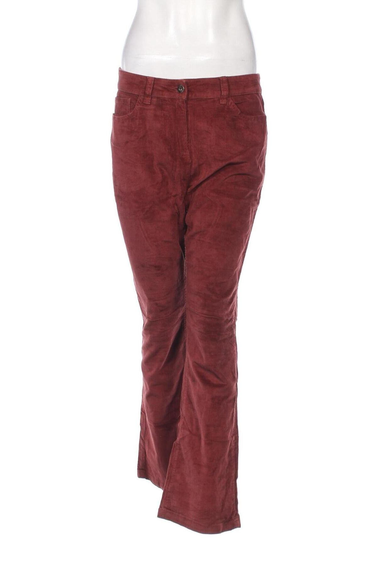 Γυναικείο κοτλέ παντελόνι Next, Μέγεθος M, Χρώμα Κόκκινο, Τιμή 6,34 €