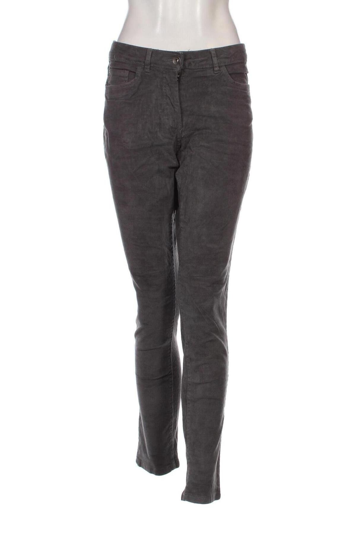 Pantaloni de velvet de femei Up 2 Fashion, Mărime L, Culoare Gri, Preț 15,26 Lei