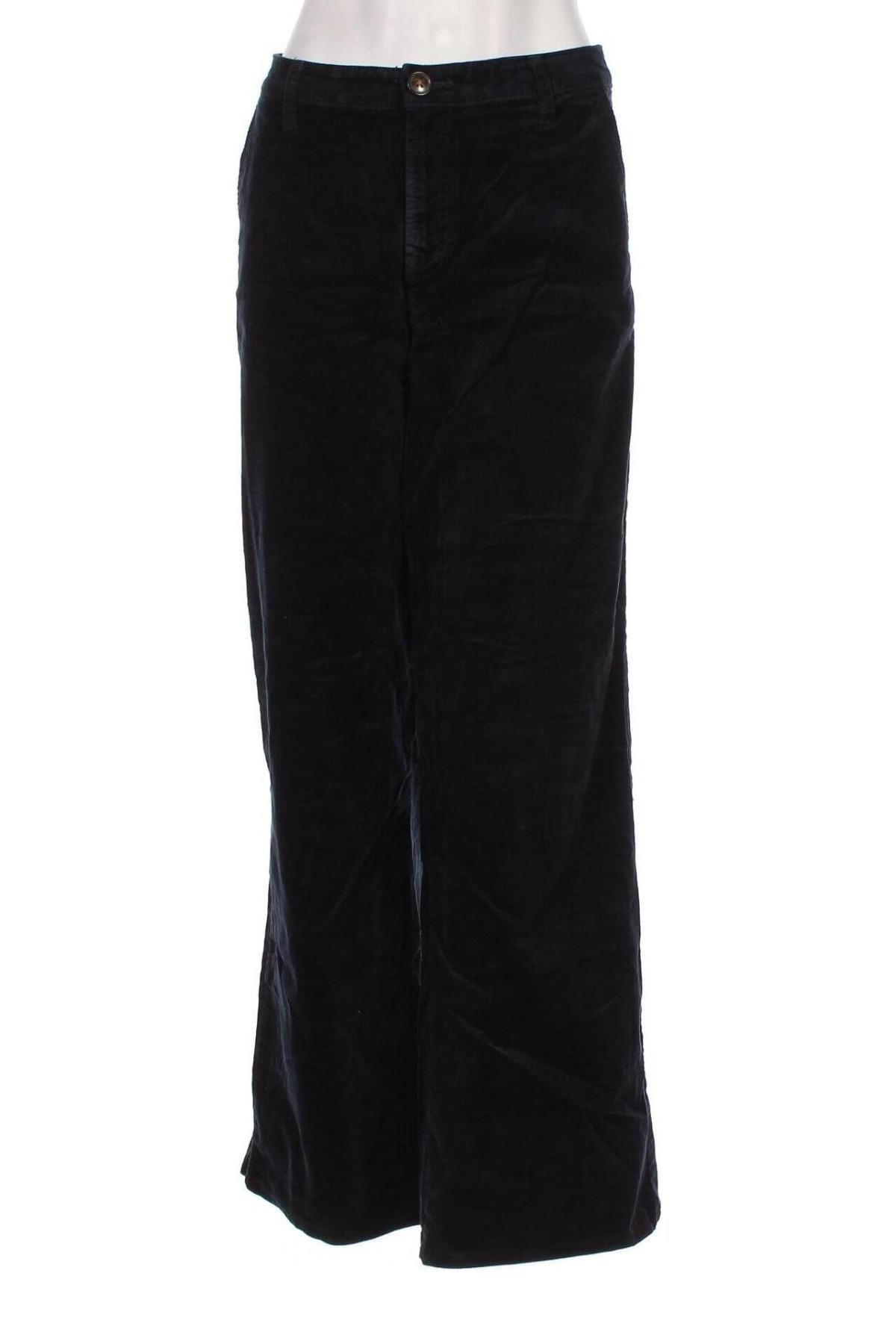 Γυναικείο κοτλέ παντελόνι Yessica, Μέγεθος XL, Χρώμα Μπλέ, Τιμή 8,07 €