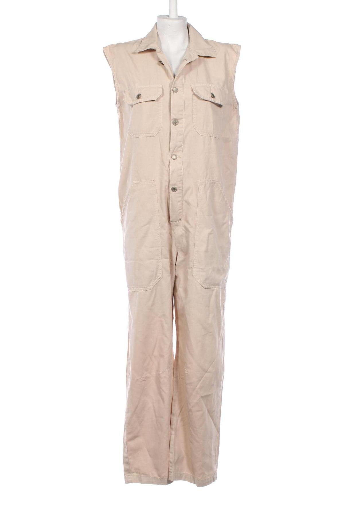 Damen Overall Pull&Bear, Größe M, Farbe Beige, Preis 20,00 €