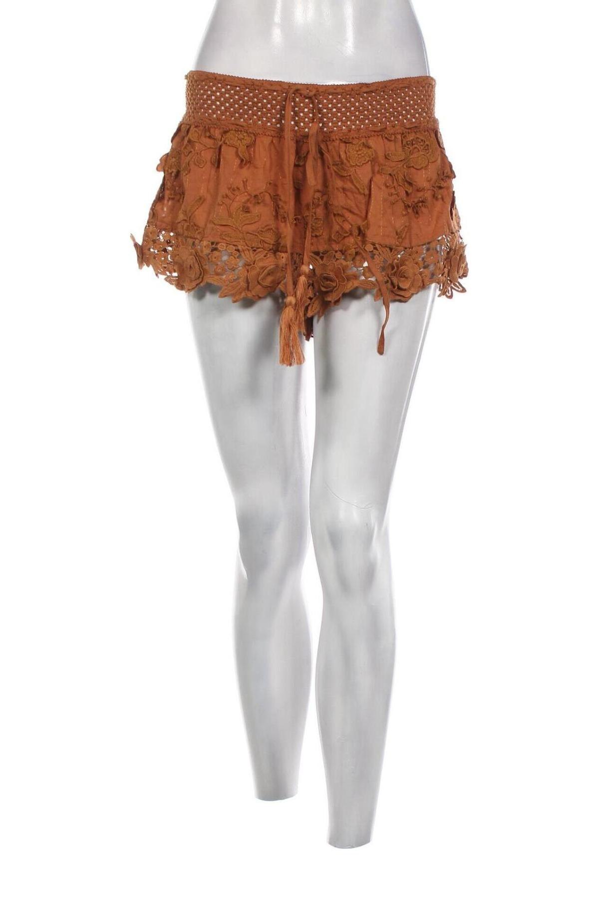 Дамски къс панталон Antica Sartoria, Размер S, Цвят Кафяв, Цена 63,94 лв.