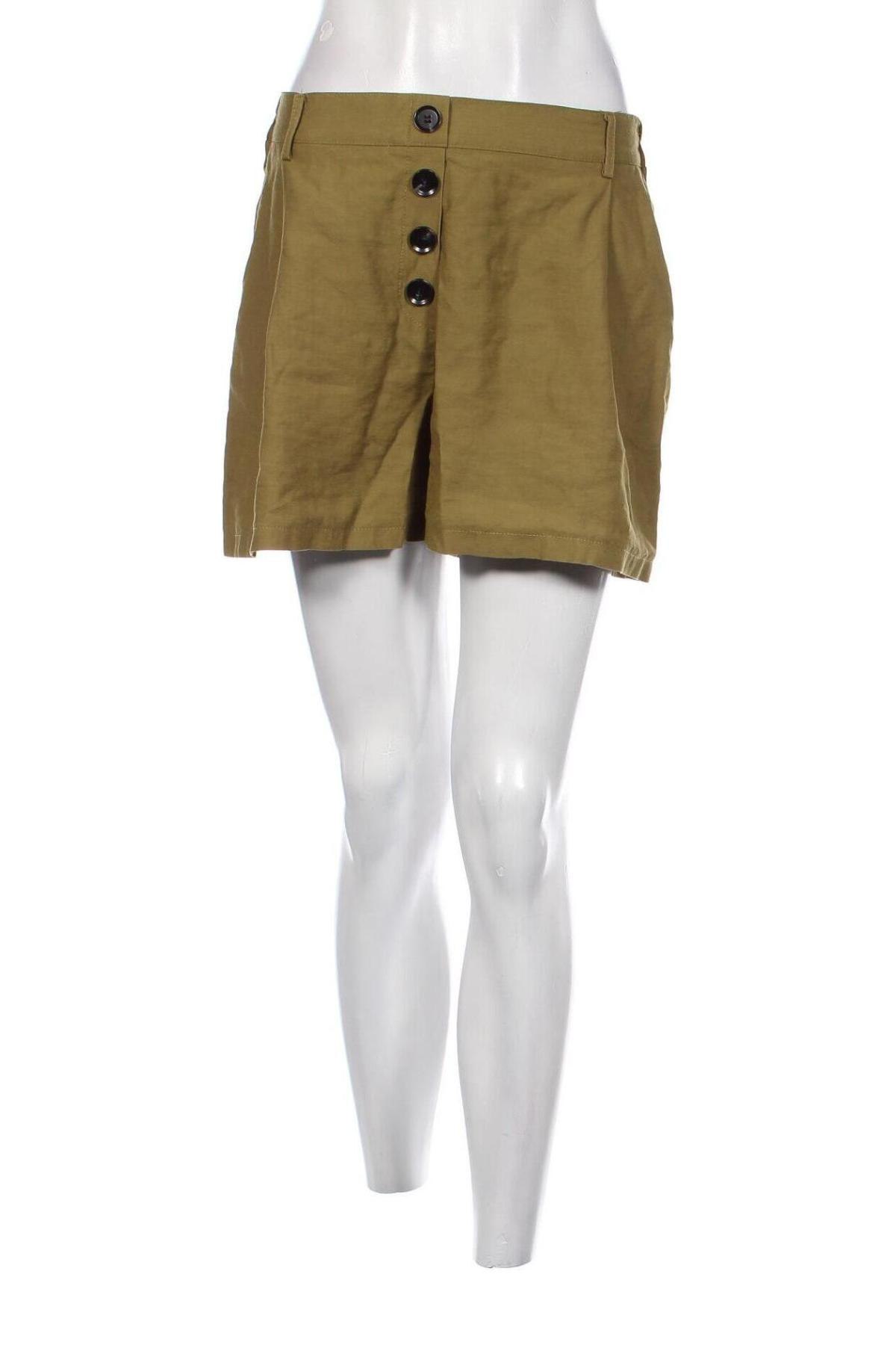 Дамски къс панталон Cache Cache, Размер S, Цвят Зелен, Цена 10,26 лв.
