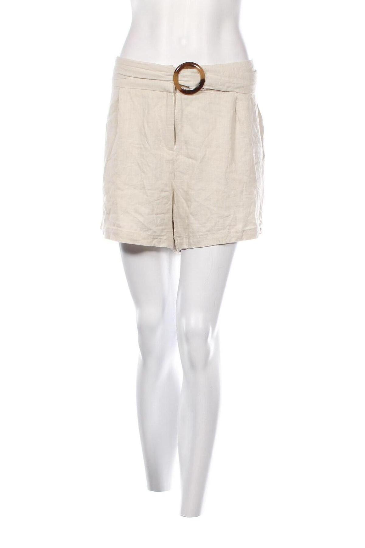 Γυναικείο κοντό παντελόνι Dorothy Perkins, Μέγεθος XL, Χρώμα  Μπέζ, Τιμή 8,35 €