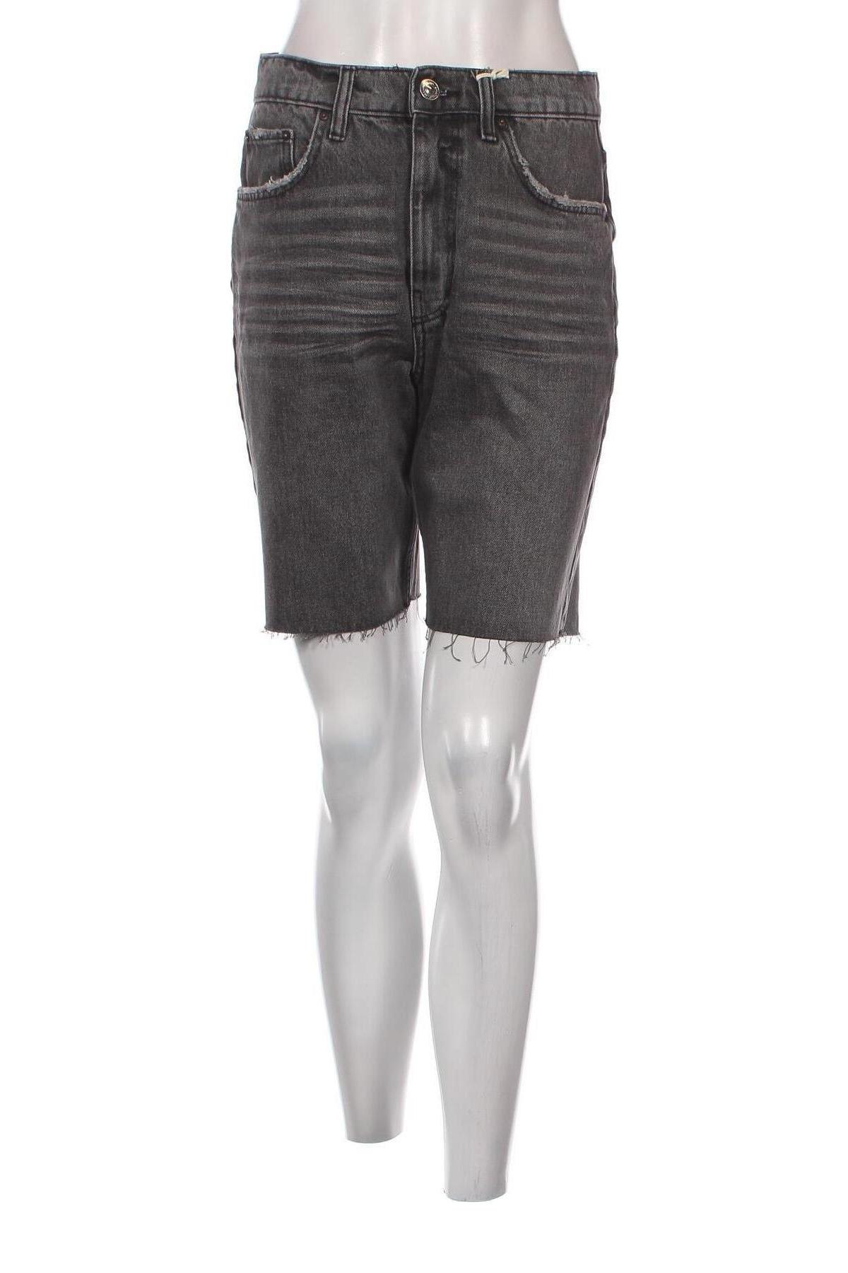 Γυναικείο κοντό παντελόνι Gina Tricot, Μέγεθος S, Χρώμα Γκρί, Τιμή 6,88 €