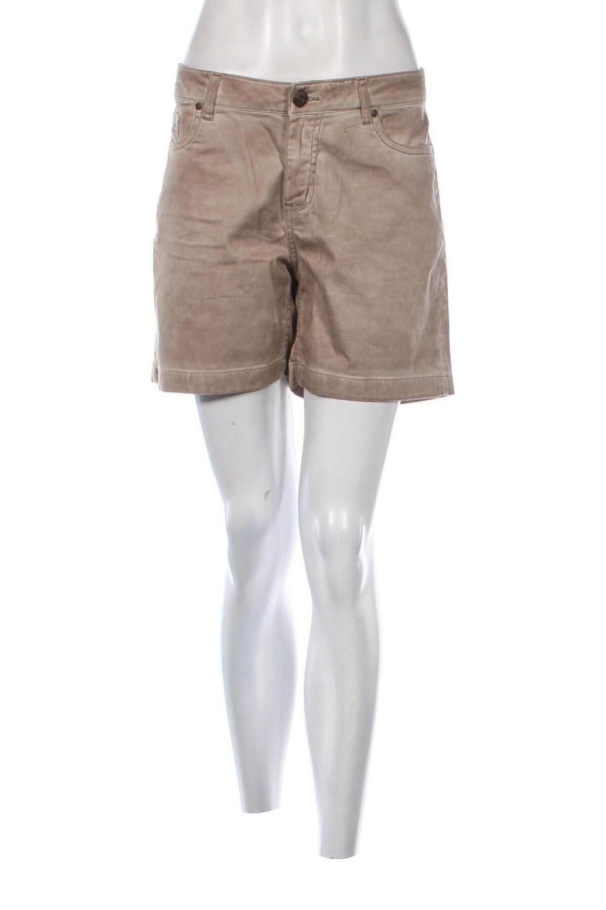 Дамски къс панталон Janina, Размер L, Цвят Кафяв, Цена 19,04 лв.