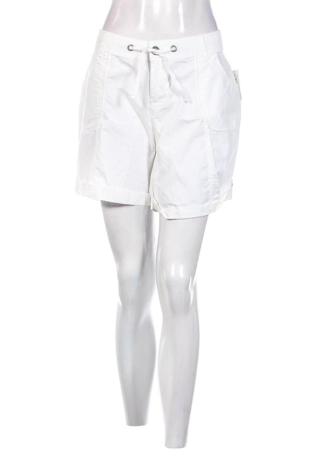 Pantaloni scurți de femei Janina, Mărime XL, Culoare Alb, Preț 45,03 Lei