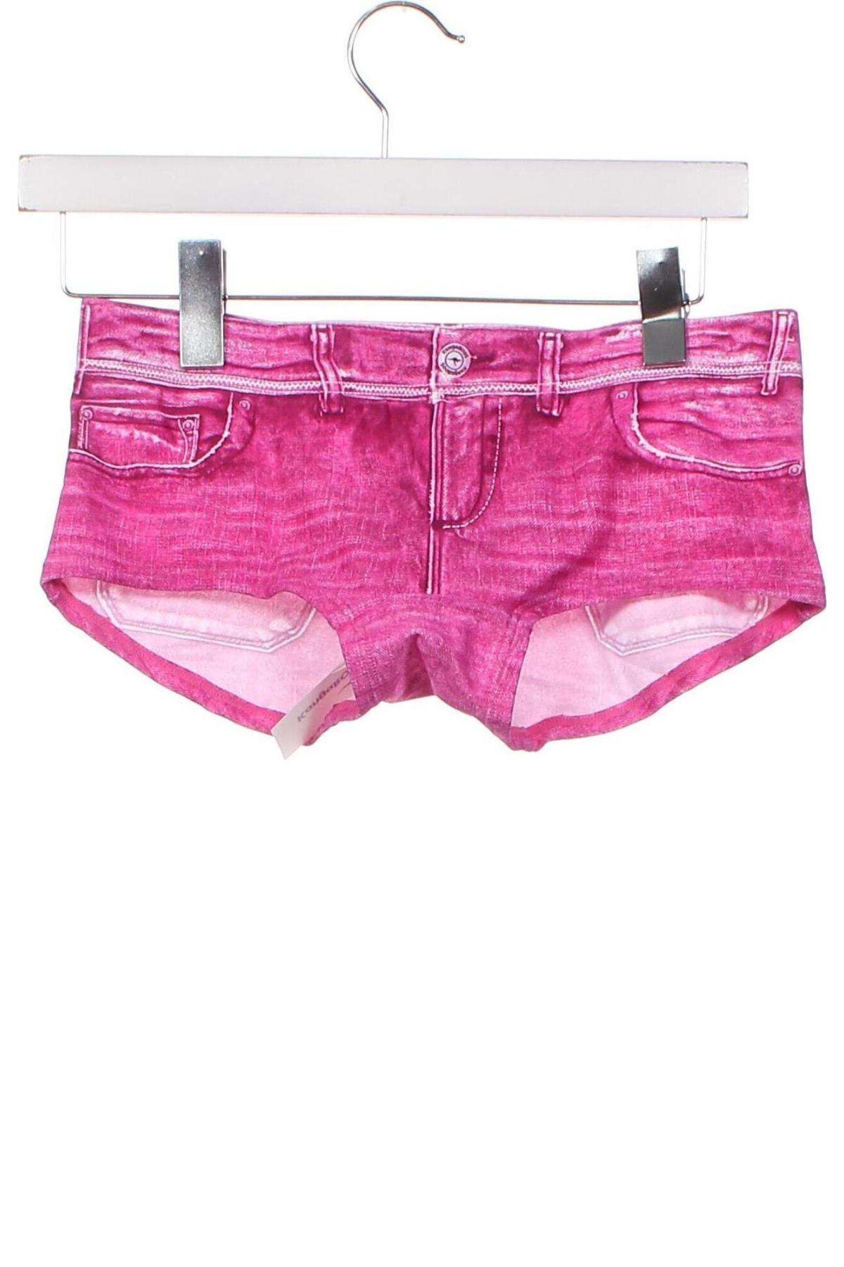 Дамски къс панталон Kangaroos, Размер XXS, Цвят Розов, Цена 15,40 лв.