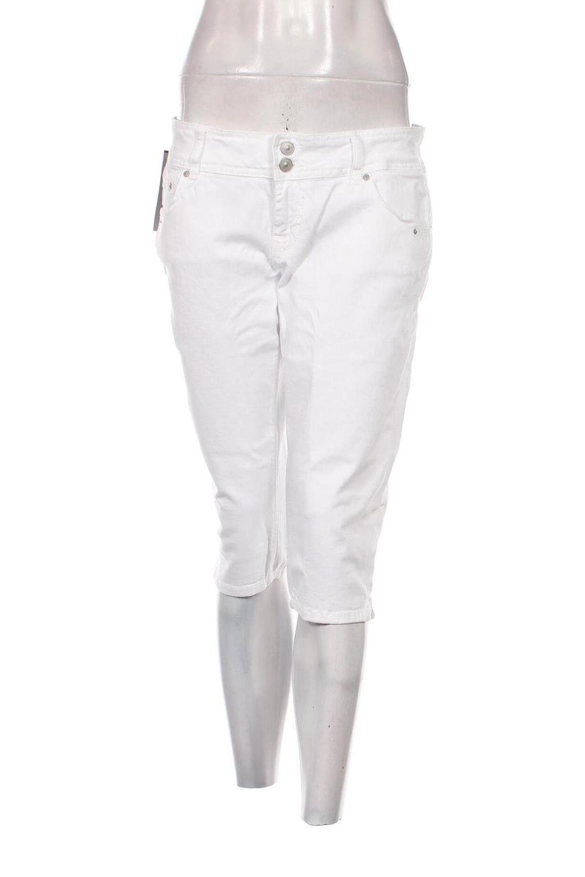 Дамски къс панталон Ltb, Размер L, Цвят Бял, Цена 27,72 лв.