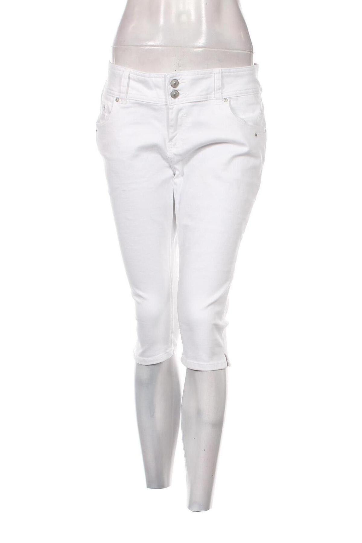 Дамски къс панталон Ltb, Размер L, Цвят Бял, Цена 26,18 лв.