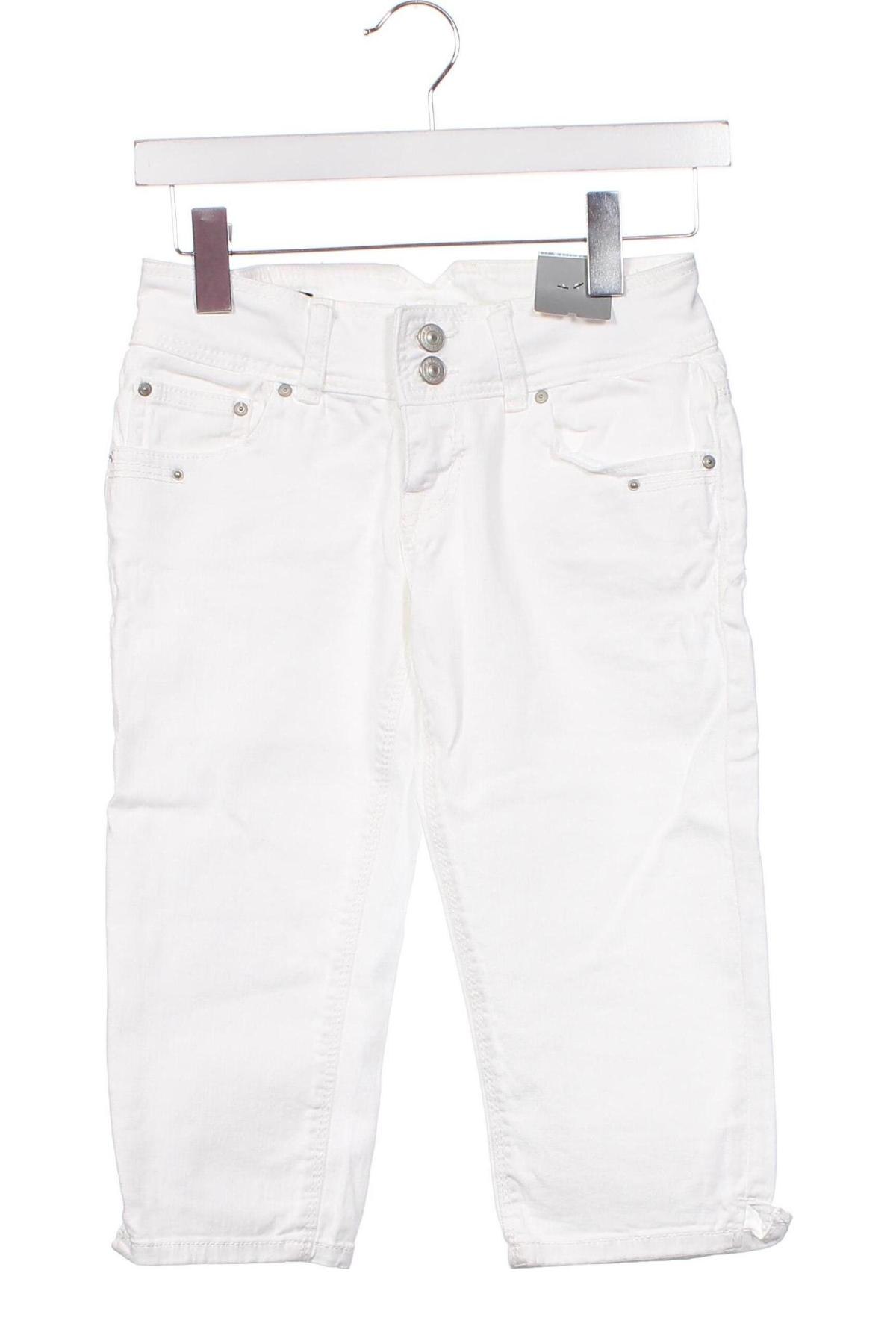 Γυναικείο κοντό παντελόνι Ltb, Μέγεθος XS, Χρώμα Λευκό, Τιμή 14,69 €