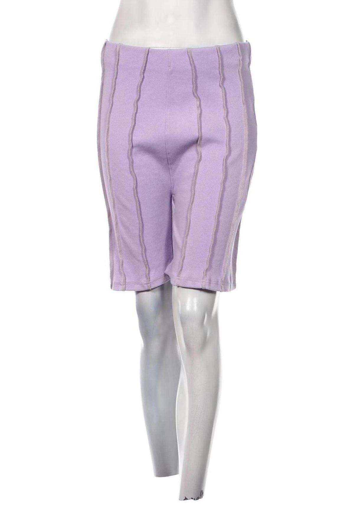 Дамски къс панталон Missguided, Размер M, Цвят Лилав, Цена 11,16 лв.