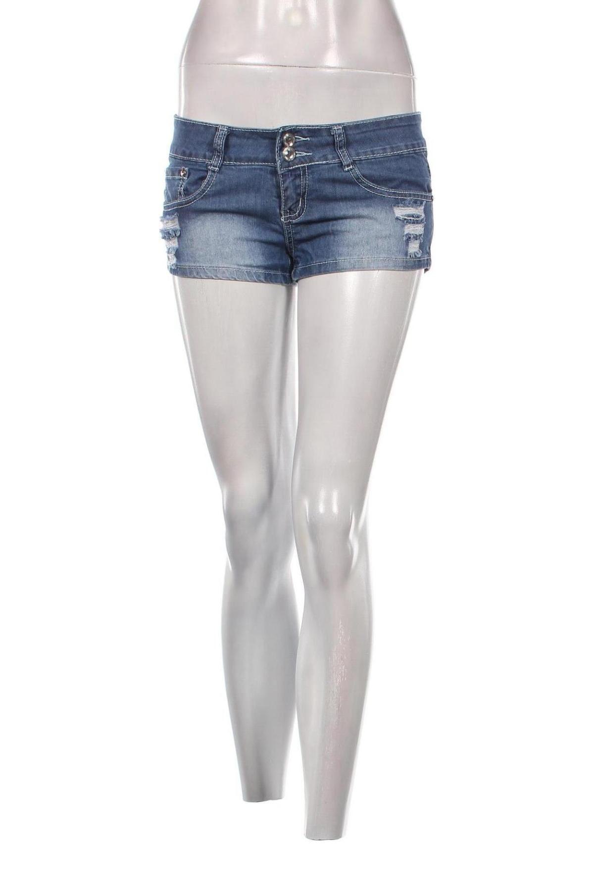 Γυναικείο κοντό παντελόνι New Style, Μέγεθος M, Χρώμα Μπλέ, Τιμή 9,62 €