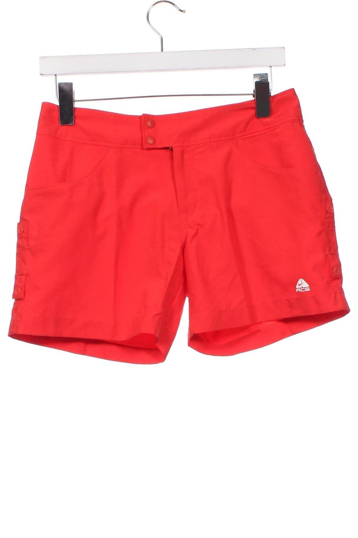 Γυναικείο κοντό παντελόνι Nike Acg, Μέγεθος XS, Χρώμα Κόκκινο, Τιμή 7,54 €