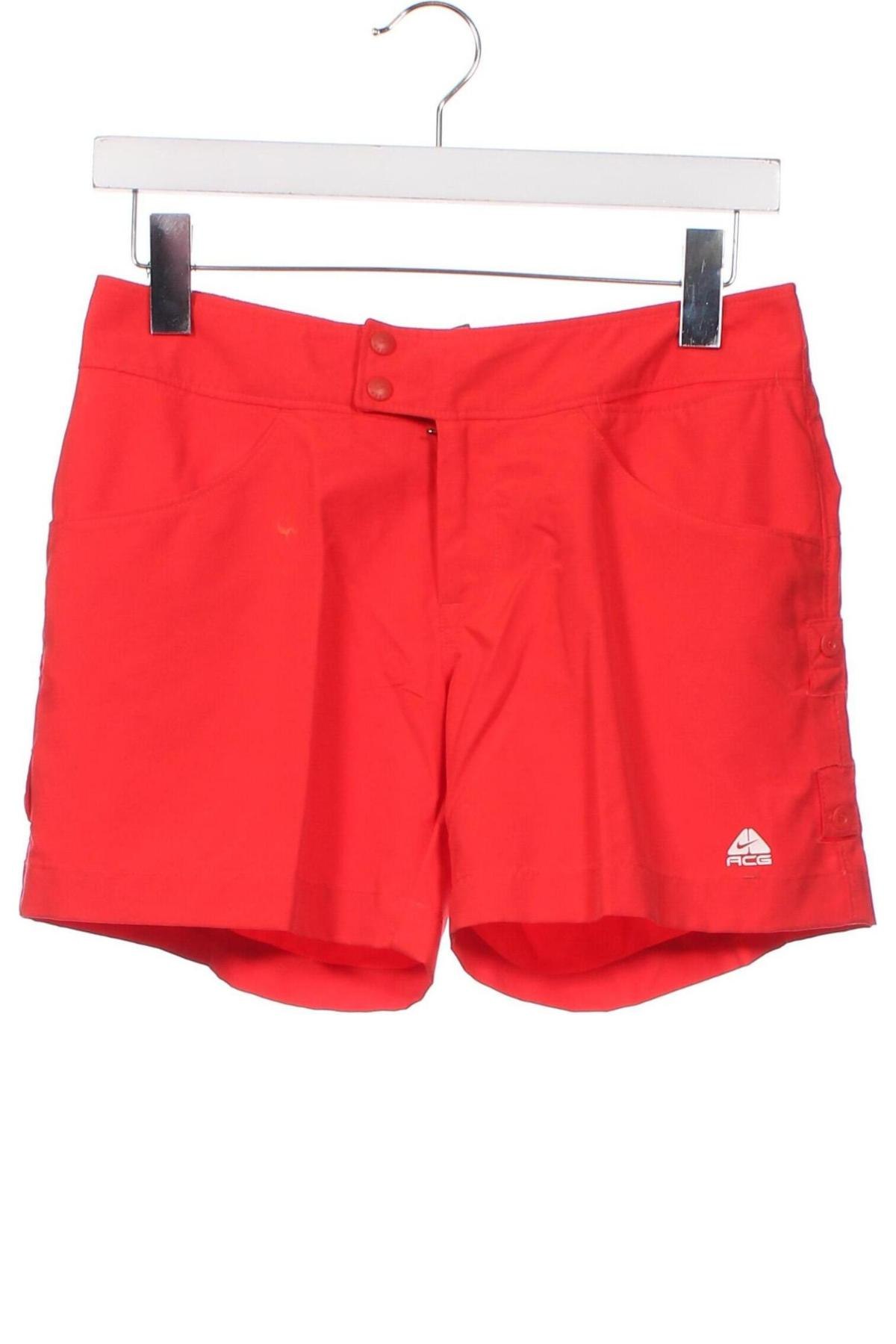 Damen Shorts Nike Acg, Größe XXS, Farbe Rot, Preis 5,95 €