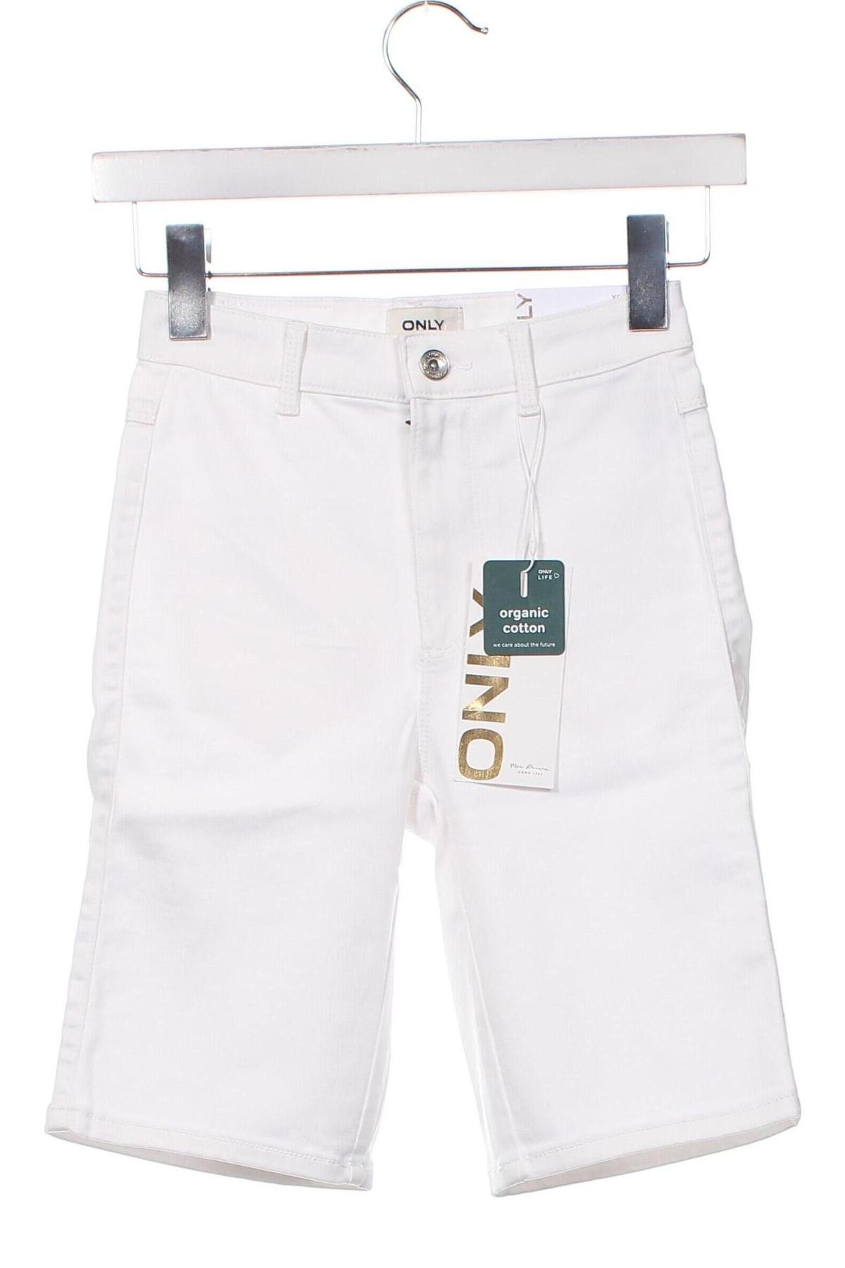 Γυναικείο κοντό παντελόνι ONLY, Μέγεθος XXS, Χρώμα Λευκό, Τιμή 3,56 €