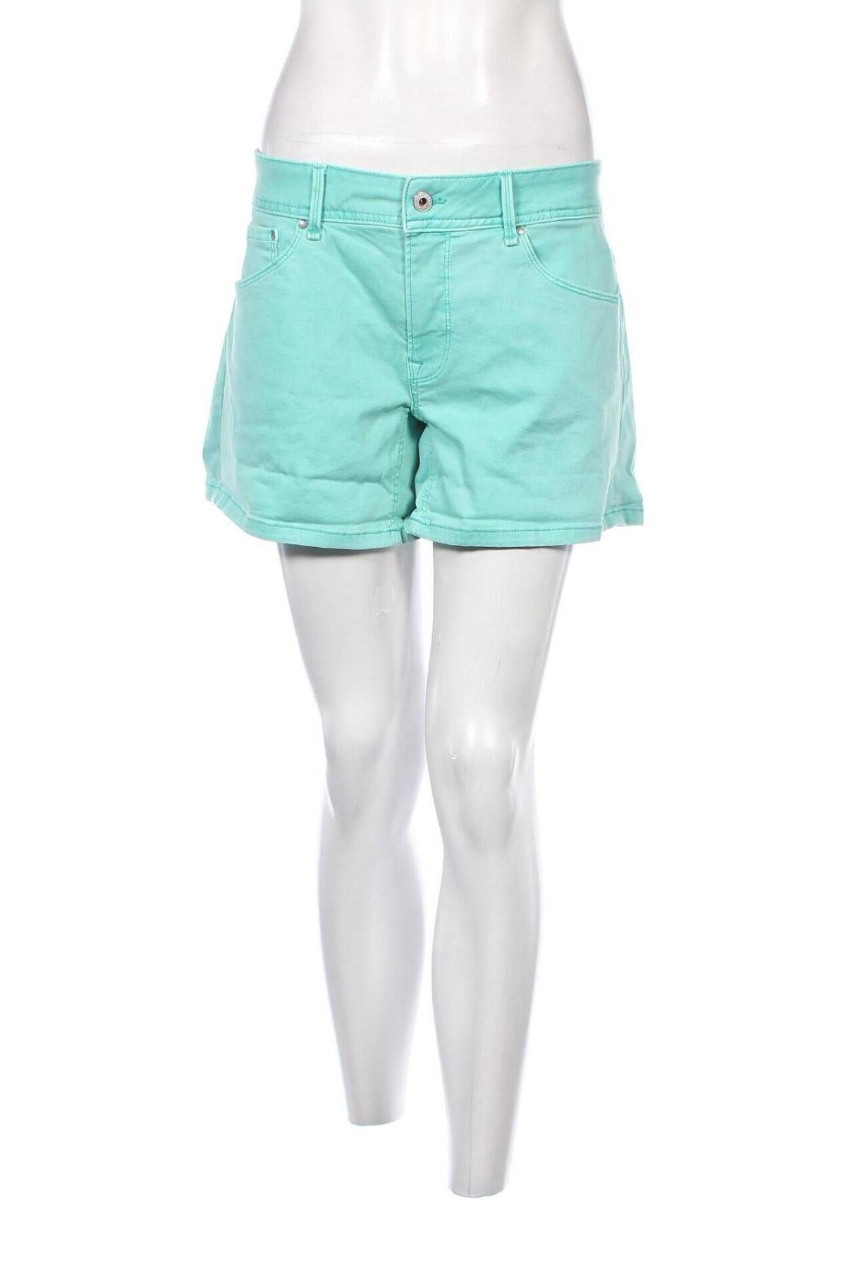 Дамски къс панталон Pepe Jeans, Размер XL, Цвят Зелен, Цена 44,44 лв.