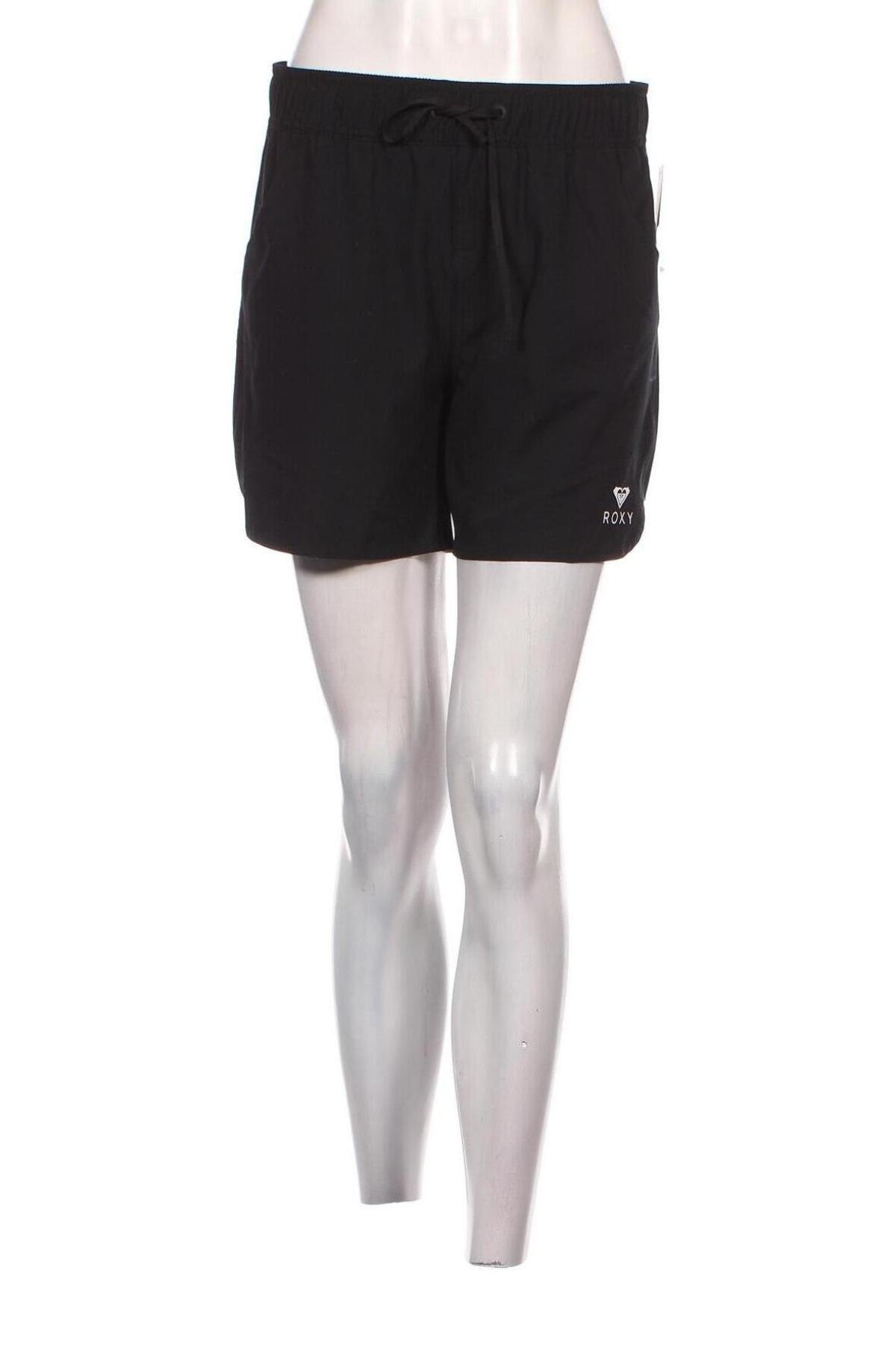 Γυναικείο κοντό παντελόνι Roxy, Μέγεθος M, Χρώμα Μαύρο, Τιμή 13,89 €