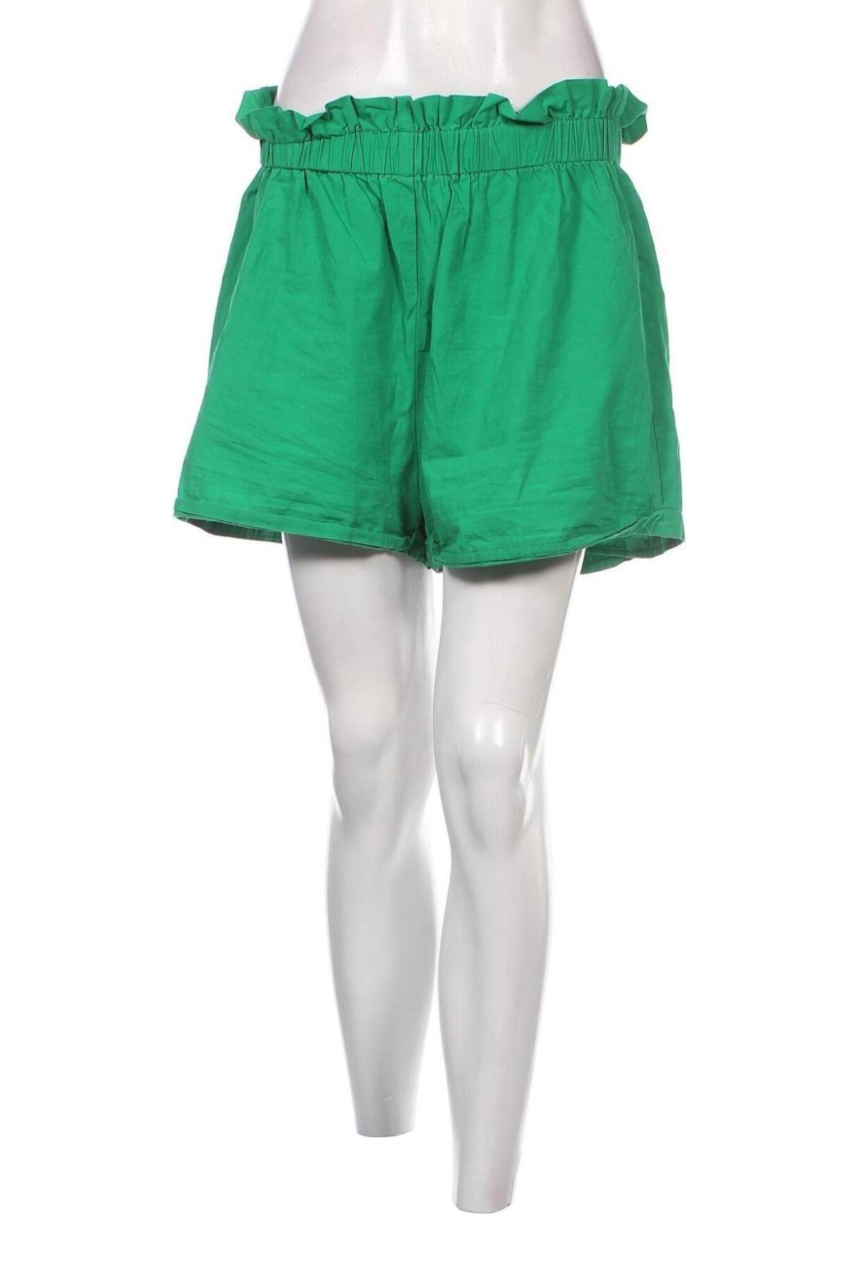 Дамски къс панталон SHEIN, Размер XL, Цвят Зелен, Цена 19,00 лв.