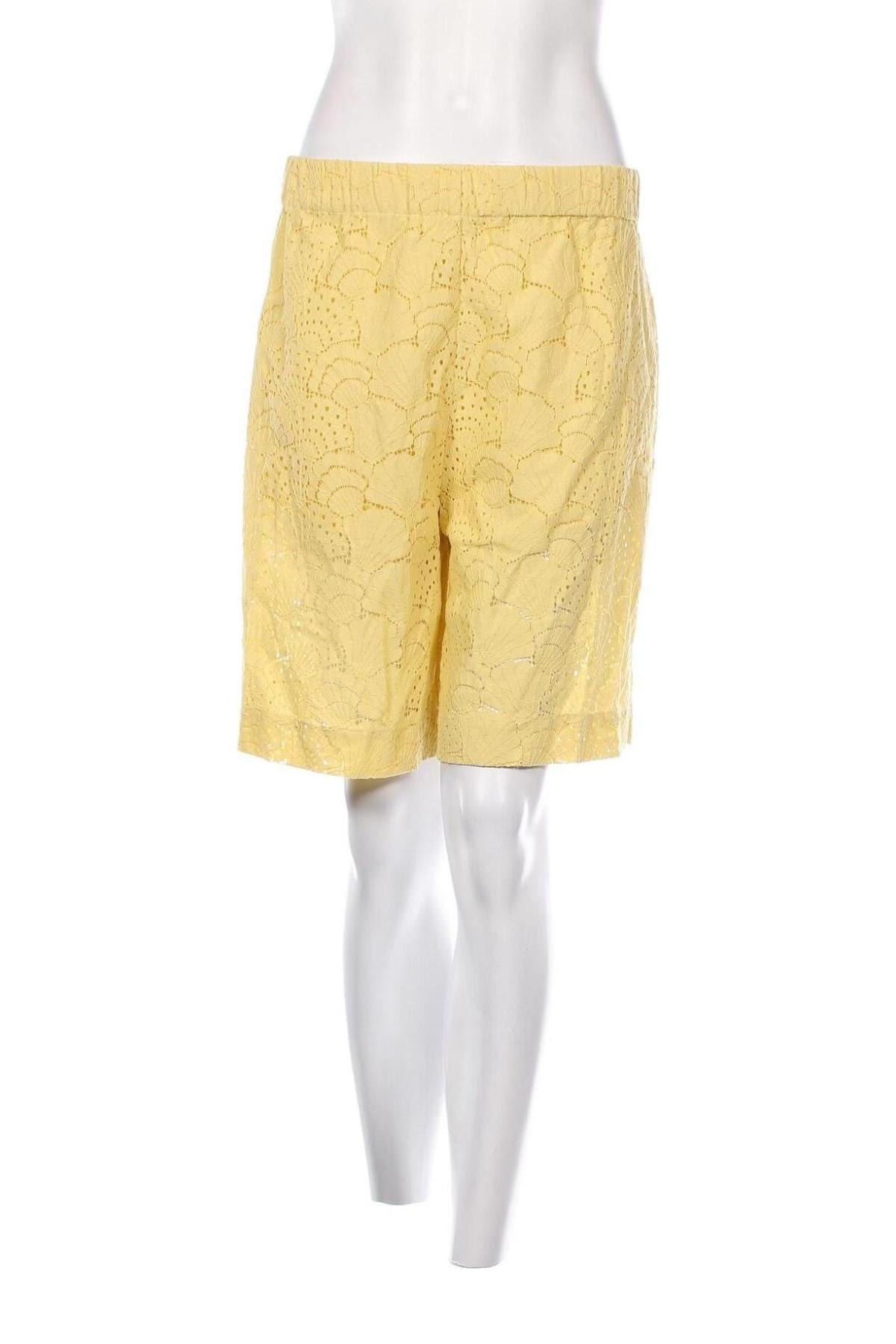 Дамски къс панталон Samsoe & Samsoe, Размер XXS, Цвят Жълт, Цена 27,00 лв.
