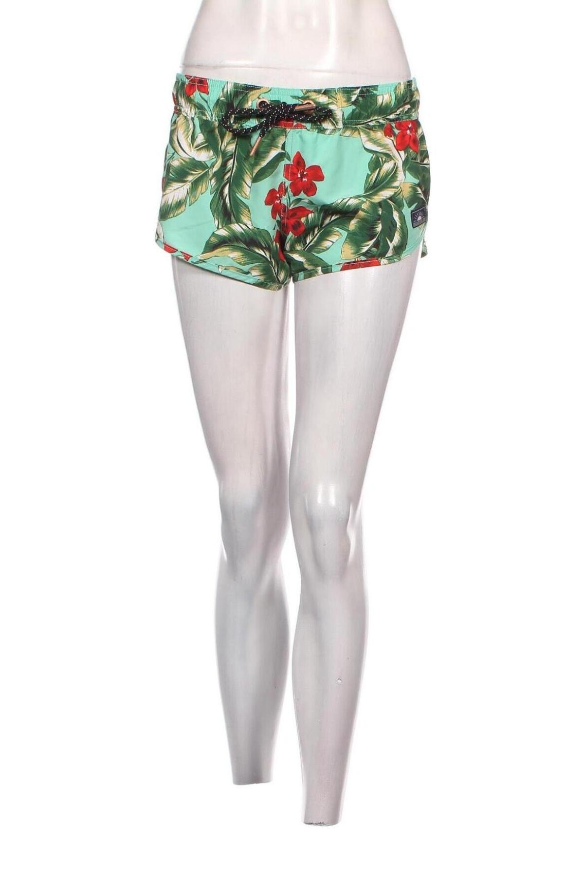 Γυναικείο κοντό παντελόνι Superdry, Μέγεθος S, Χρώμα Πολύχρωμο, Τιμή 21,43 €