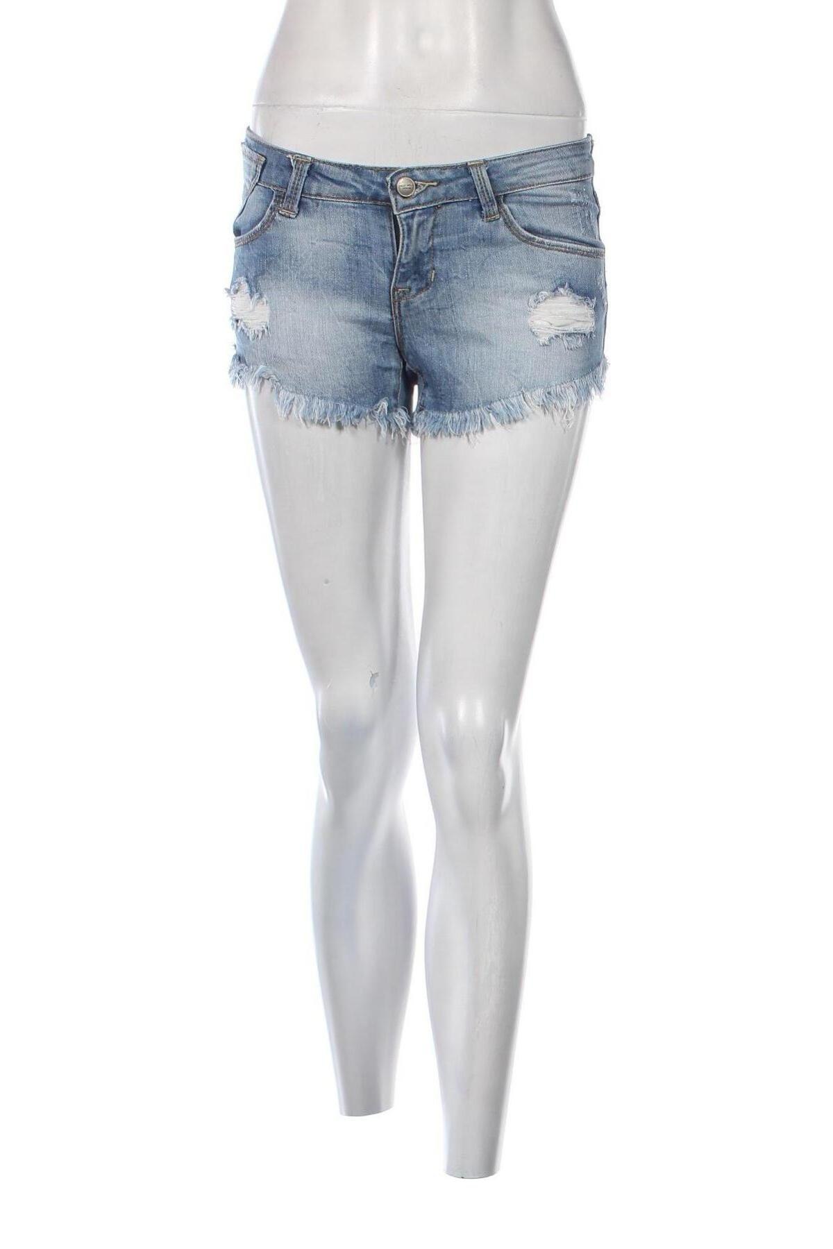 Γυναικείο κοντό παντελόνι Tally Weijl, Μέγεθος XS, Χρώμα Μπλέ, Τιμή 9,72 €