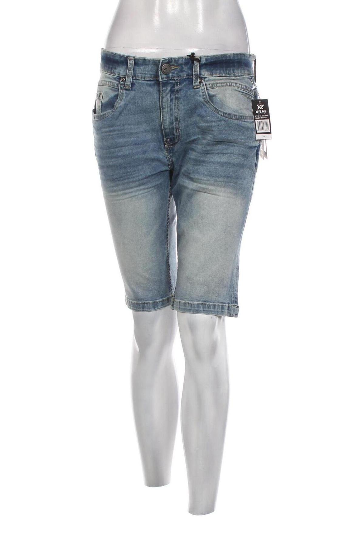 Pantaloni scurți de femei X-Ray, Mărime L, Culoare Albastru, Preț 74,01 Lei