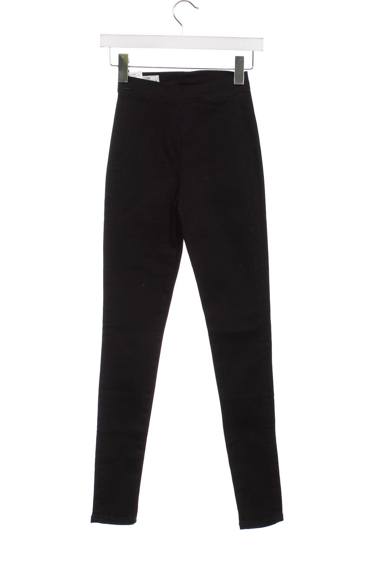 Γυναικείο κολάν Pepe Jeans, Μέγεθος XS, Χρώμα Μαύρο, Τιμή 9,11 €