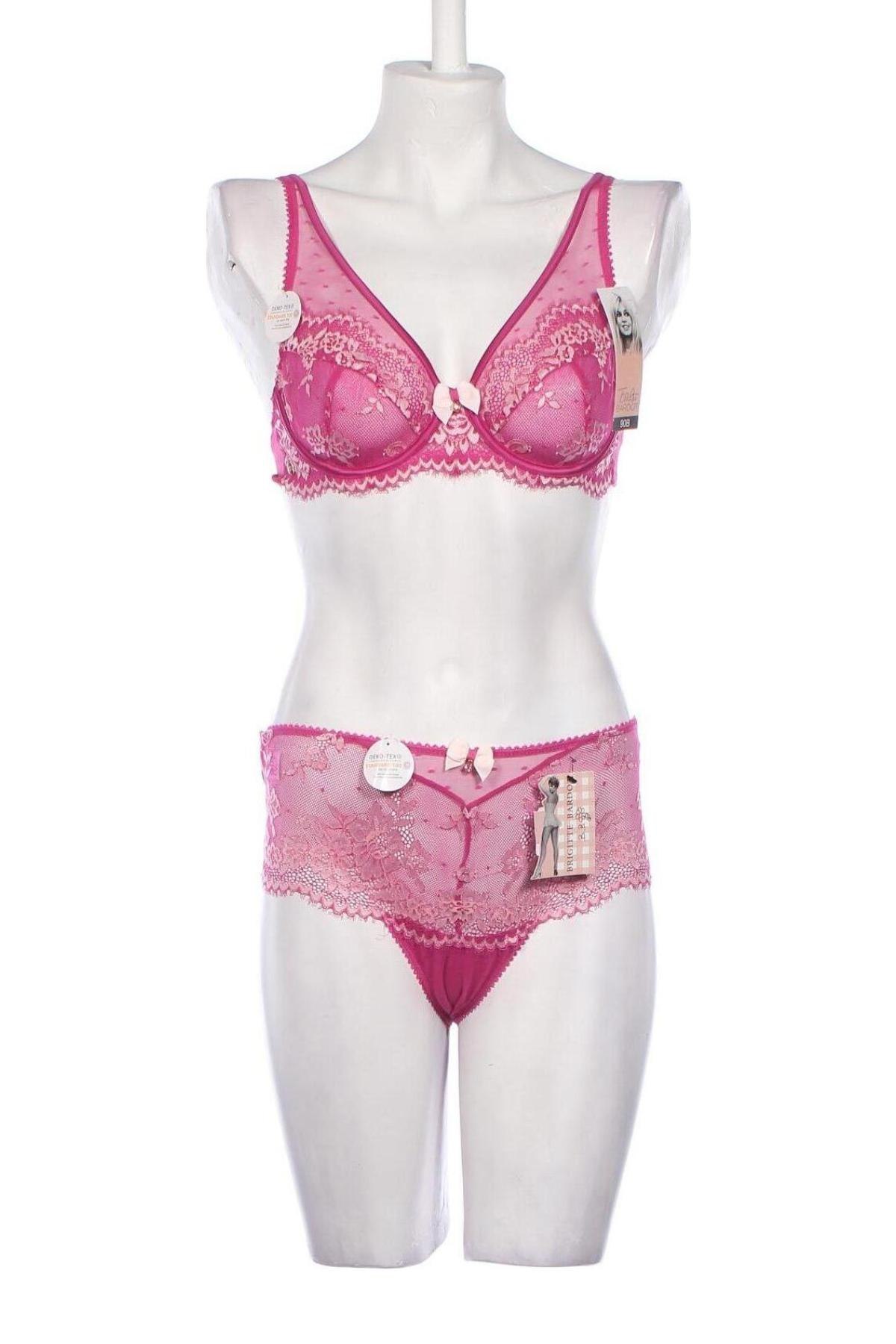 Дамски комплект Brigitte Bardot, Размер S, Цвят Розов, Цена 50,15 лв.