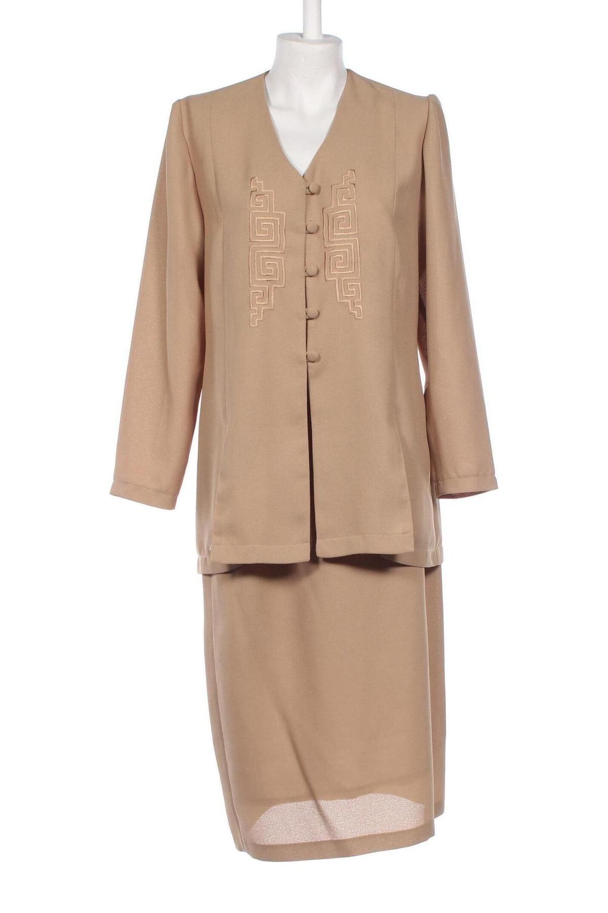 Γυναικείο κοστούμι, Μέγεθος M, Χρώμα  Μπέζ, Τιμή 18,17 €