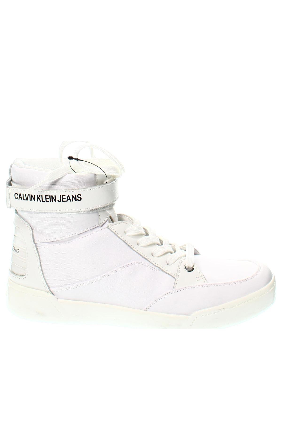 Дамски обувки Calvin Klein Jeans, Размер 40, Цвят Бял, Цена 75,00 лв.