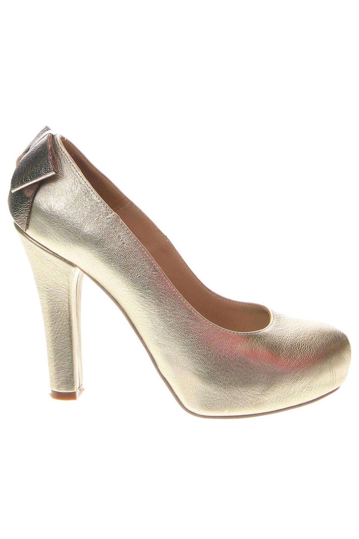 Γυναικεία παπούτσια Prestige, Μέγεθος 37, Χρώμα Χρυσαφί, Τιμή 40,27 €