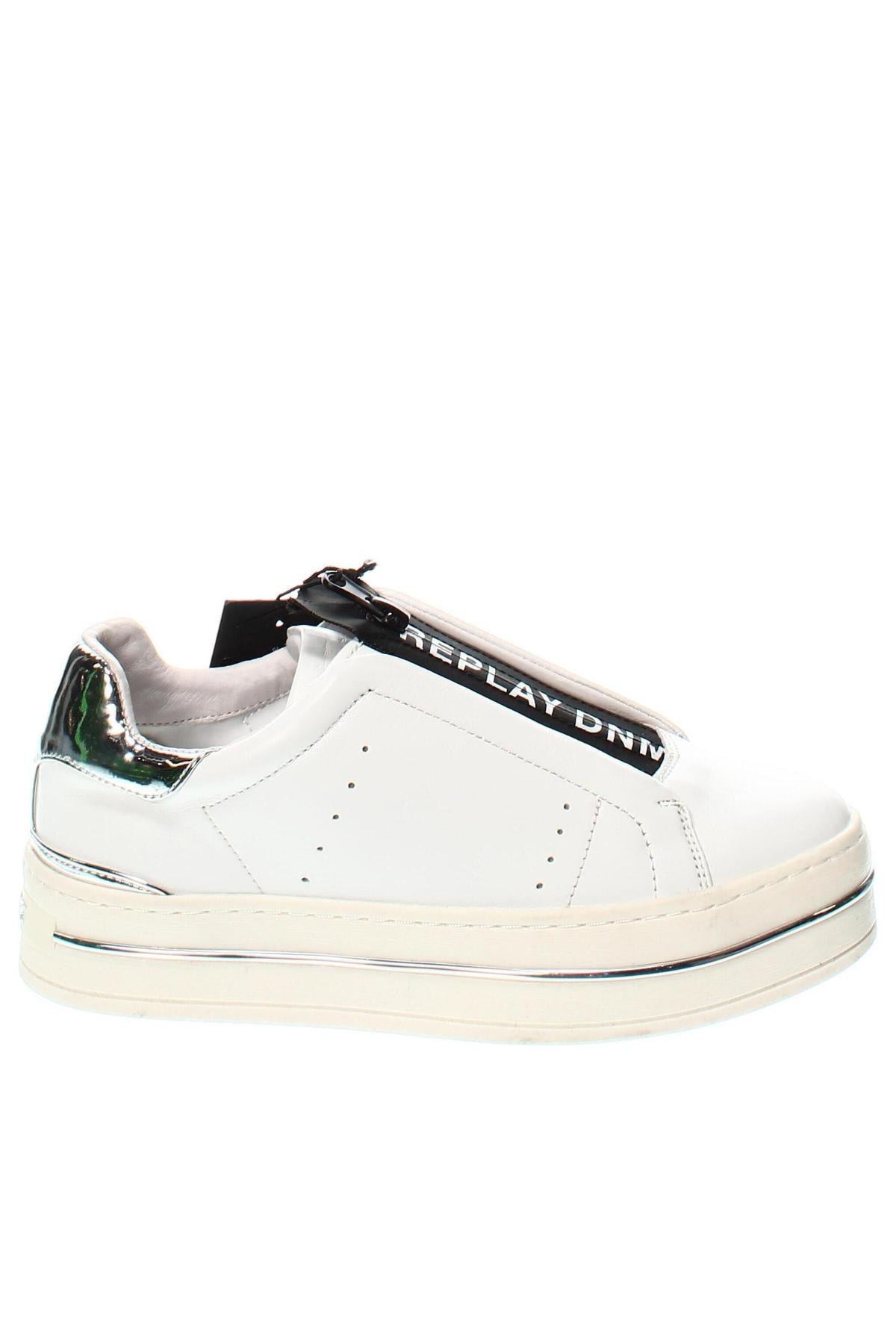 Γυναικεία παπούτσια Replay, Μέγεθος 35, Χρώμα Λευκό, Τιμή 54,64 €