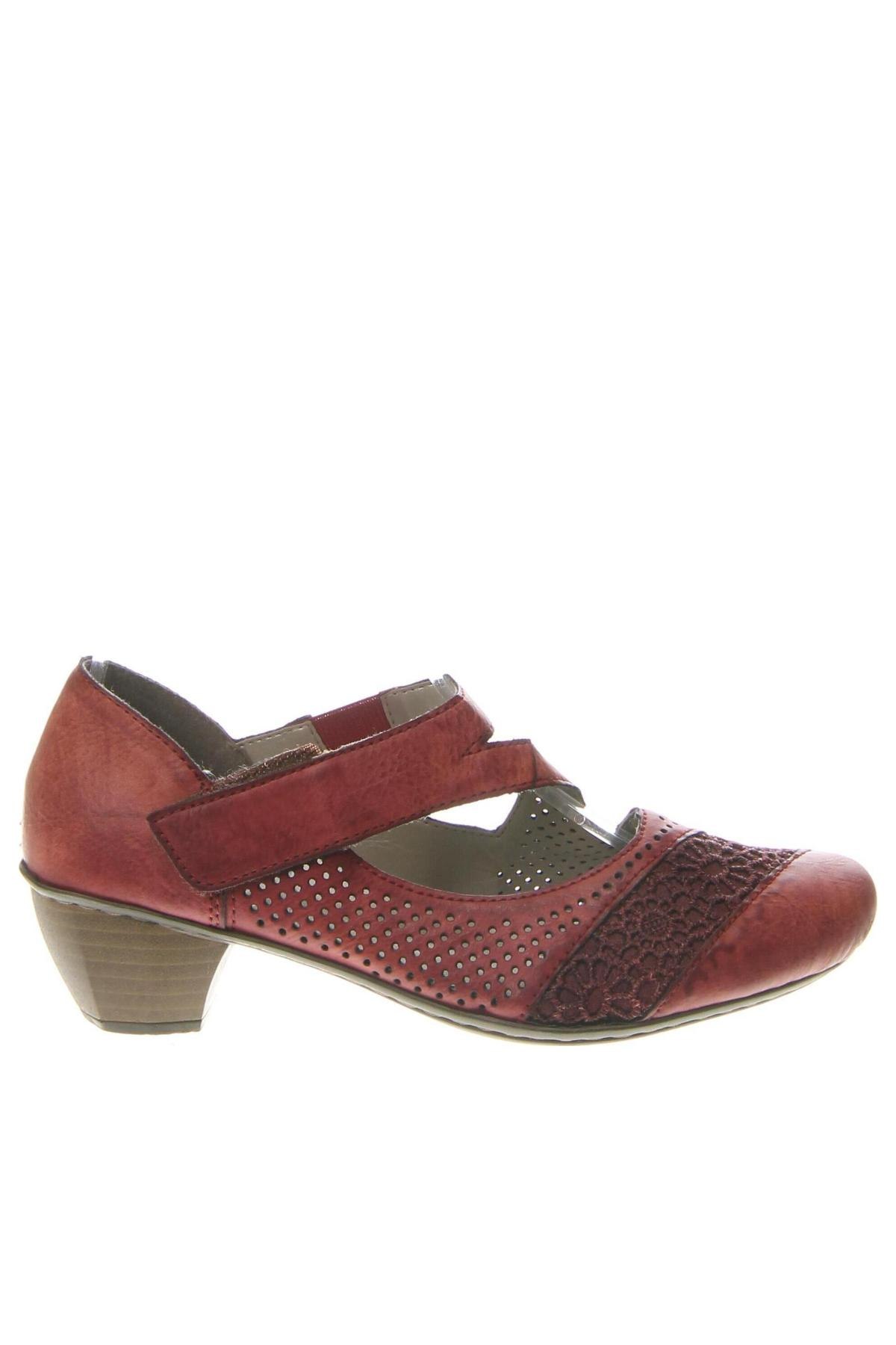 Γυναικεία παπούτσια Rieker, Μέγεθος 37, Χρώμα Κόκκινο, Τιμή 33,38 €
