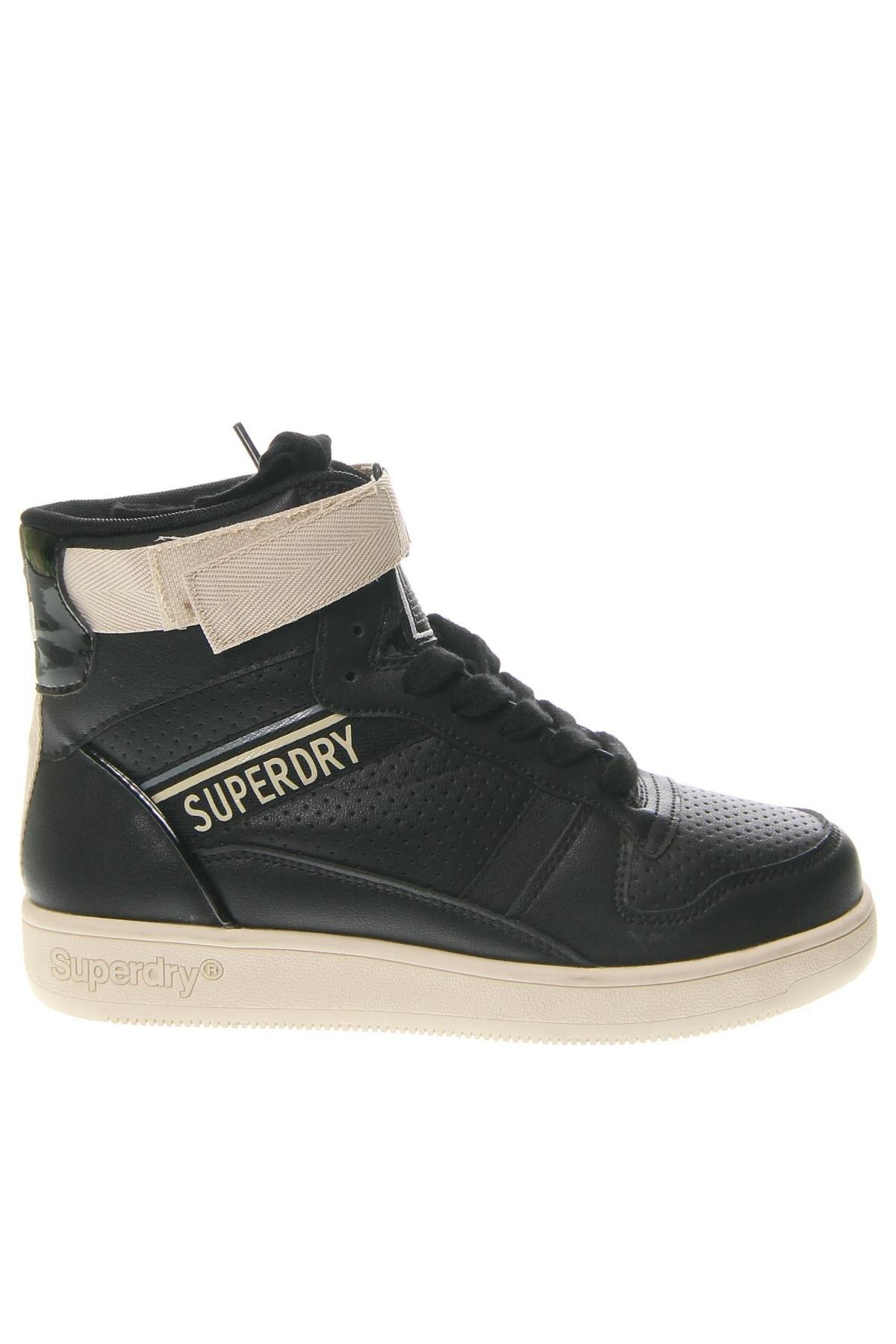 Γυναικεία παπούτσια Superdry, Μέγεθος 38, Χρώμα Μαύρο, Τιμή 36,74 €