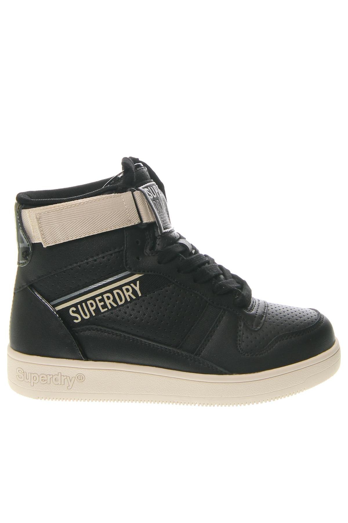Γυναικεία παπούτσια Superdry, Μέγεθος 37, Χρώμα Μαύρο, Τιμή 36,74 €