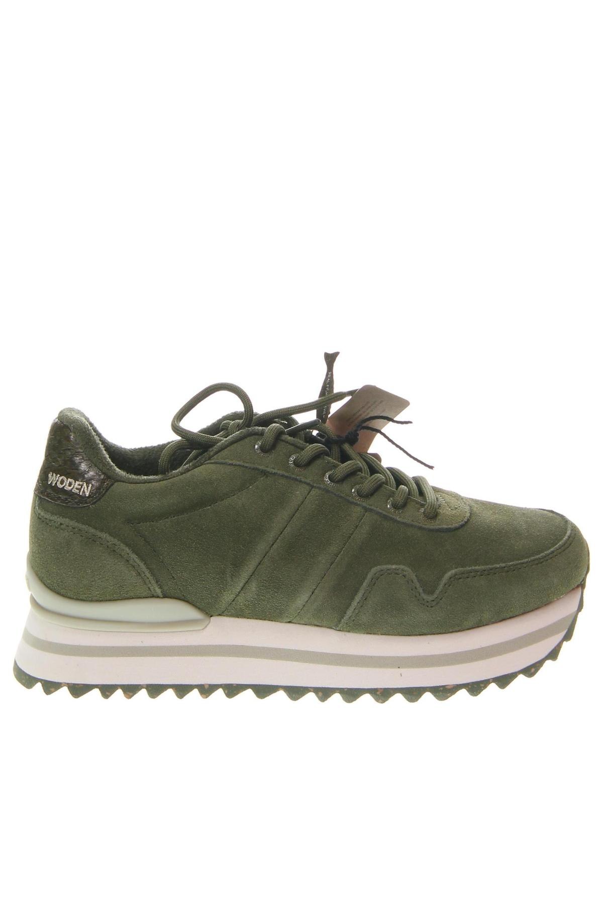 Dámske topánky  Woden, Veľkosť 37, Farba Zelená, Cena  104,64 €