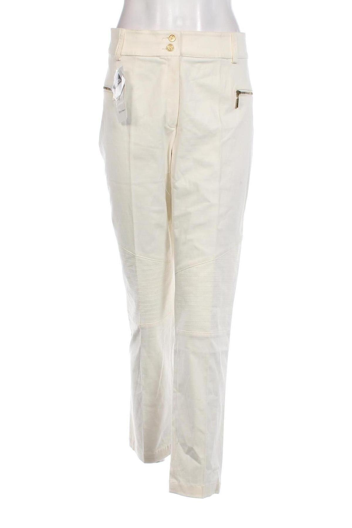 Дамски панталон, Размер XL, Цвят Екрю, Цена 25,34 лв.