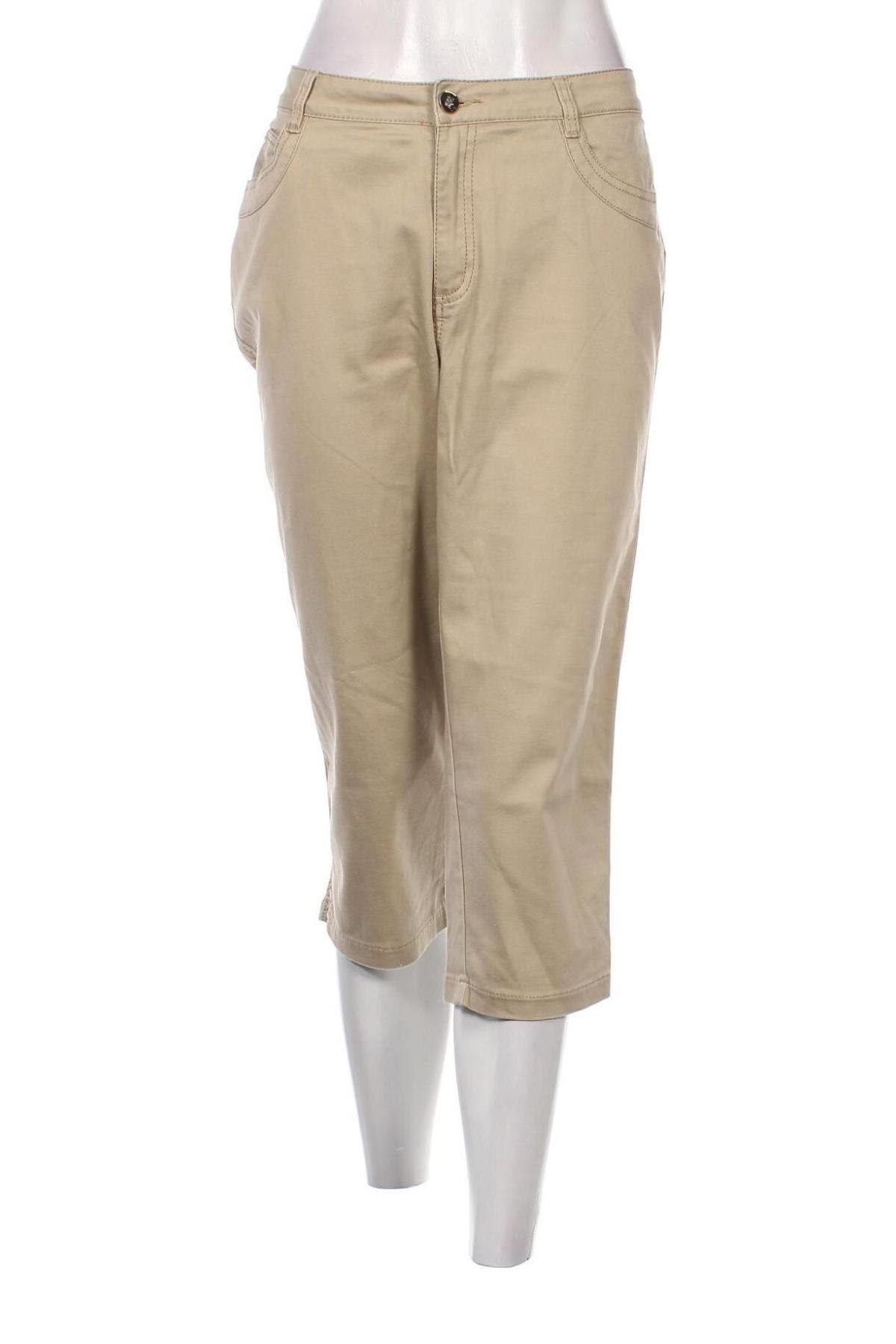 Dámské kalhoty , Velikost L, Barva Béžová, Cena  170,00 Kč