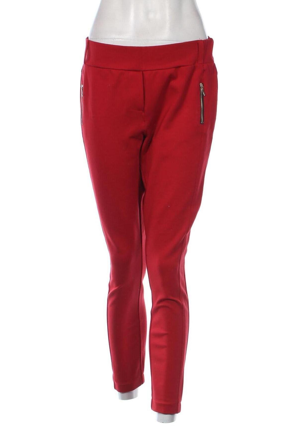 Dámské kalhoty , Velikost M, Barva Červená, Cena  174,00 Kč
