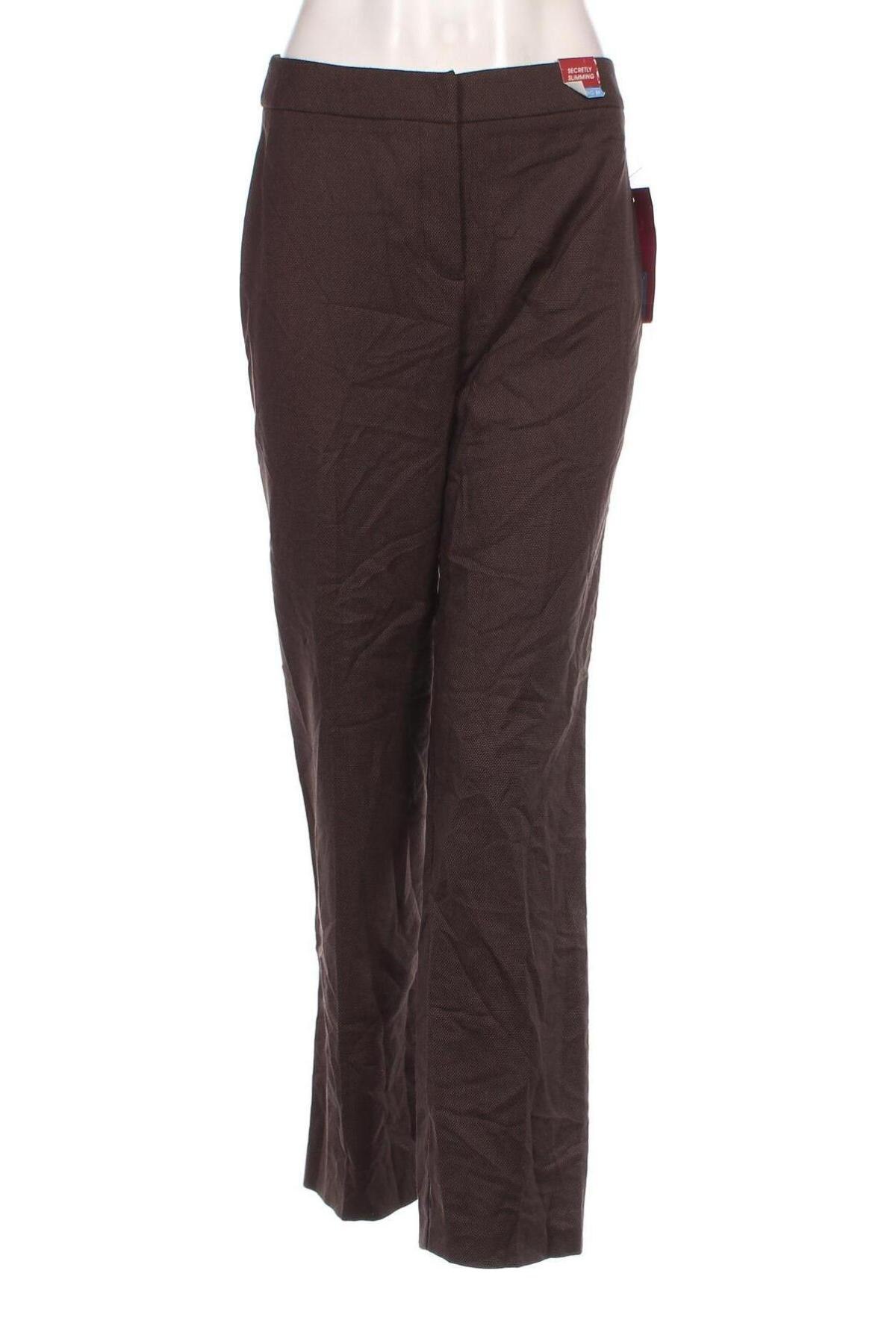 Pantaloni de femei 212 Collection, Mărime S, Culoare Maro, Preț 22,70 Lei
