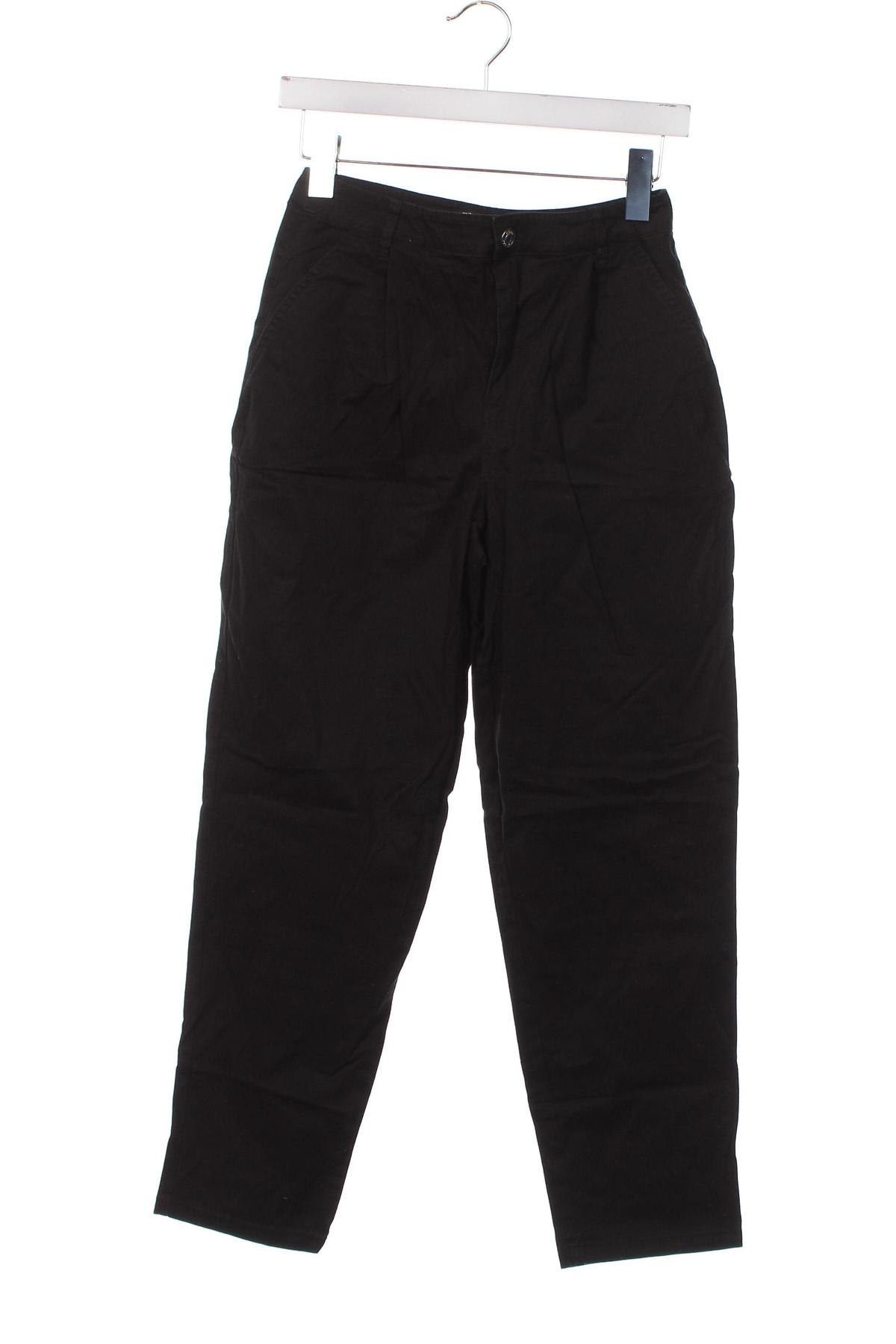 Дамски панталон ASOS, Размер XS, Цвят Черен, Цена 9,43 лв.