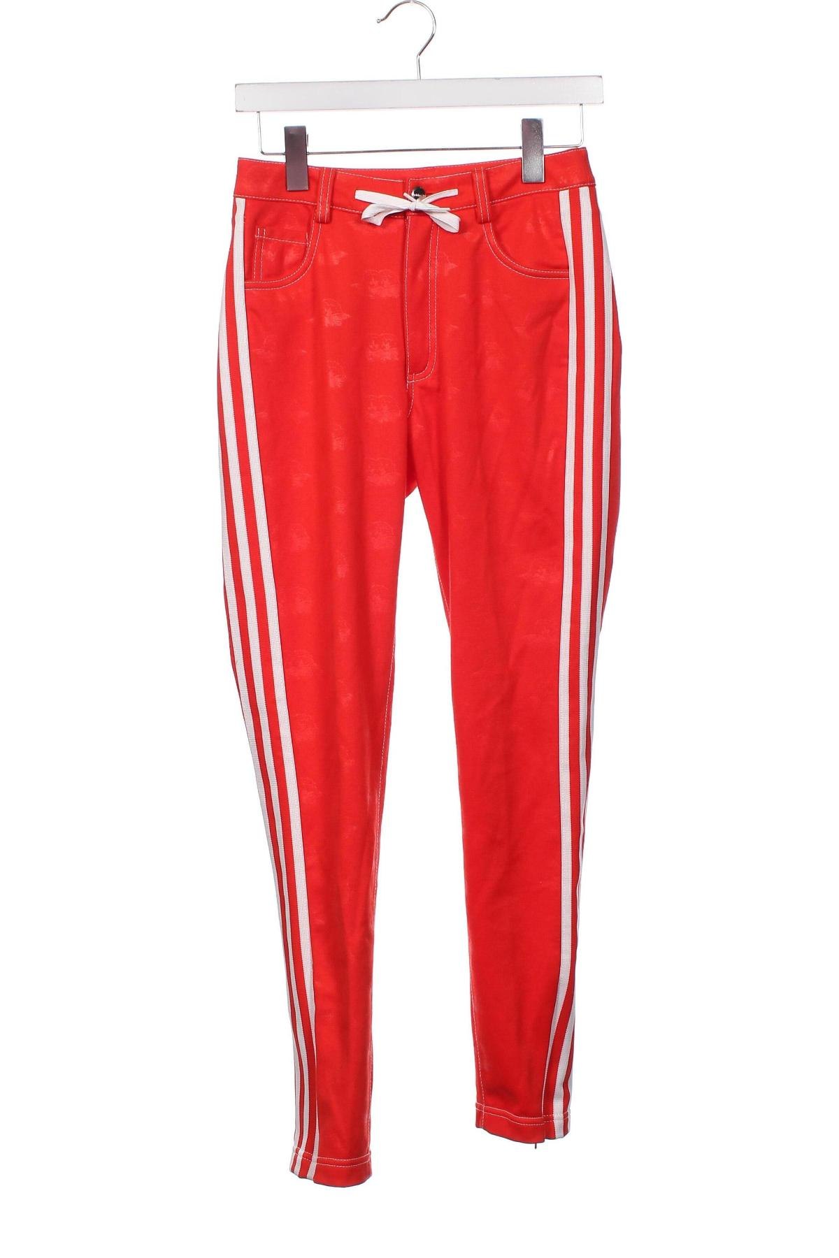 Damskie spodnie Adidas Originals, Rozmiar XS, Kolor Czerwony, Cena 126,00 zł